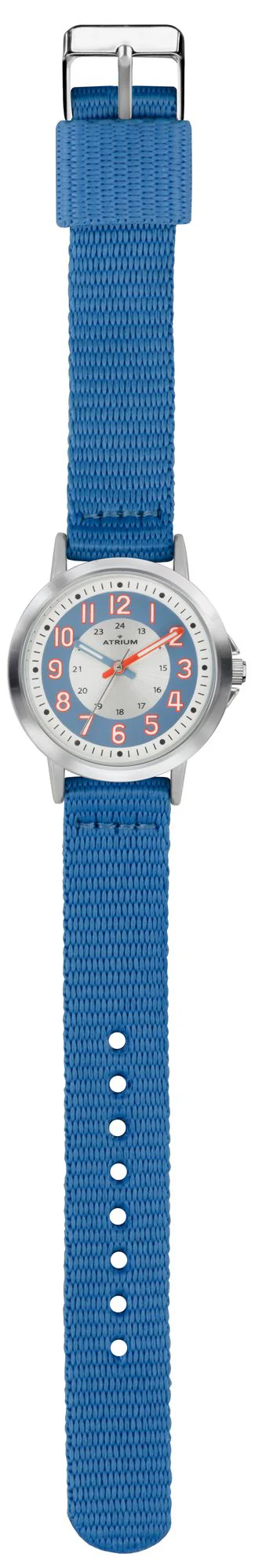 ATRIUM Kinder-Armbanduhr Analog Quarz Jungen Nylon A46-12 grau - Image 2