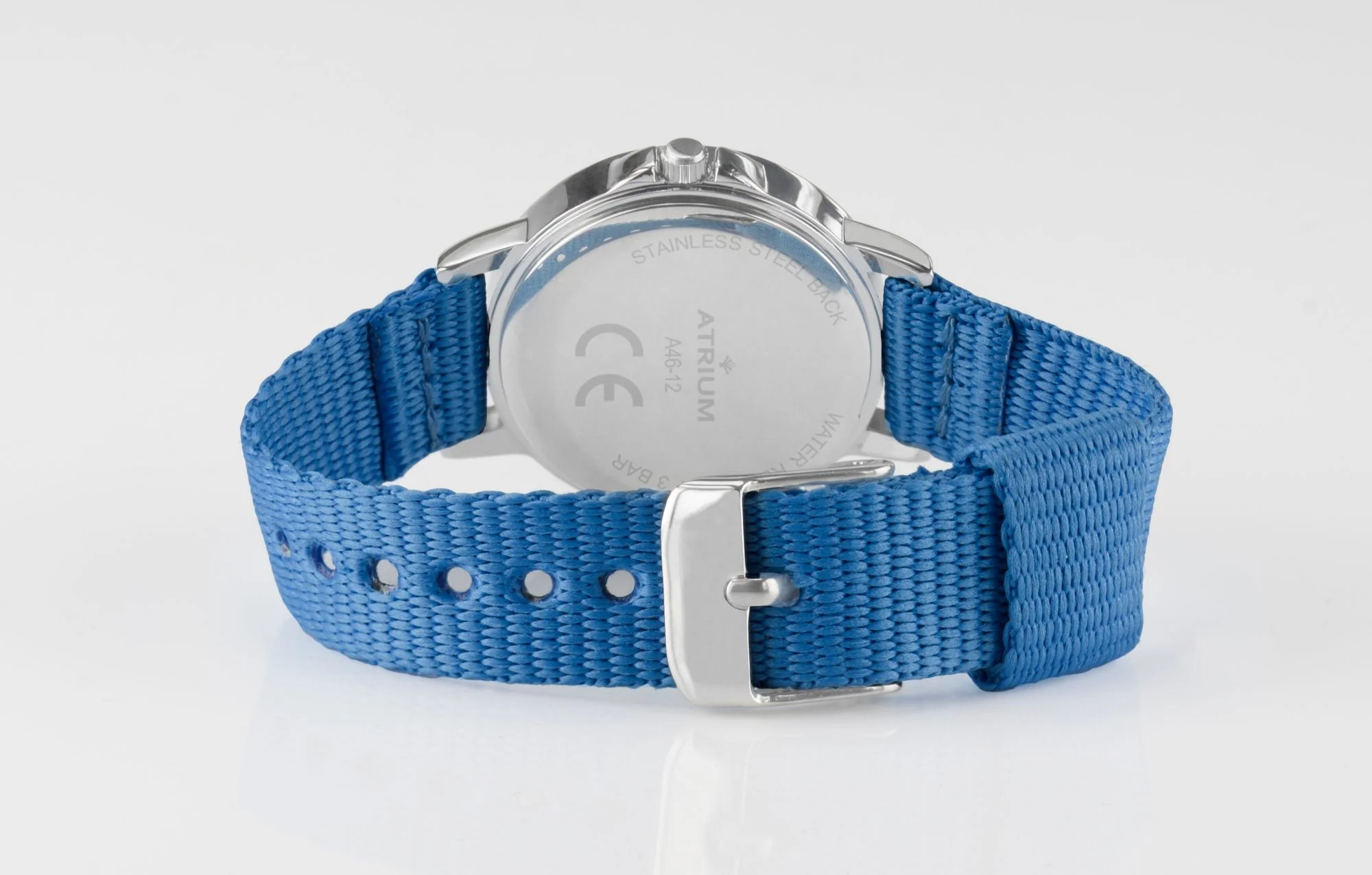 ATRIUM Kinder-Armbanduhr Analog Quarz Jungen Nylon A46-12 grau - Image 3