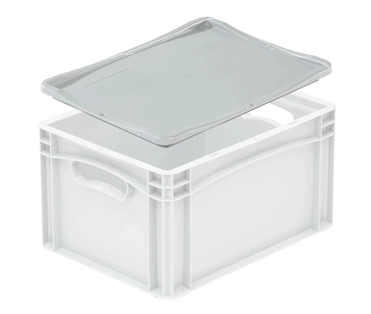 Auflagedeckel für Eurobox 40x30 cm, grau - Image 3