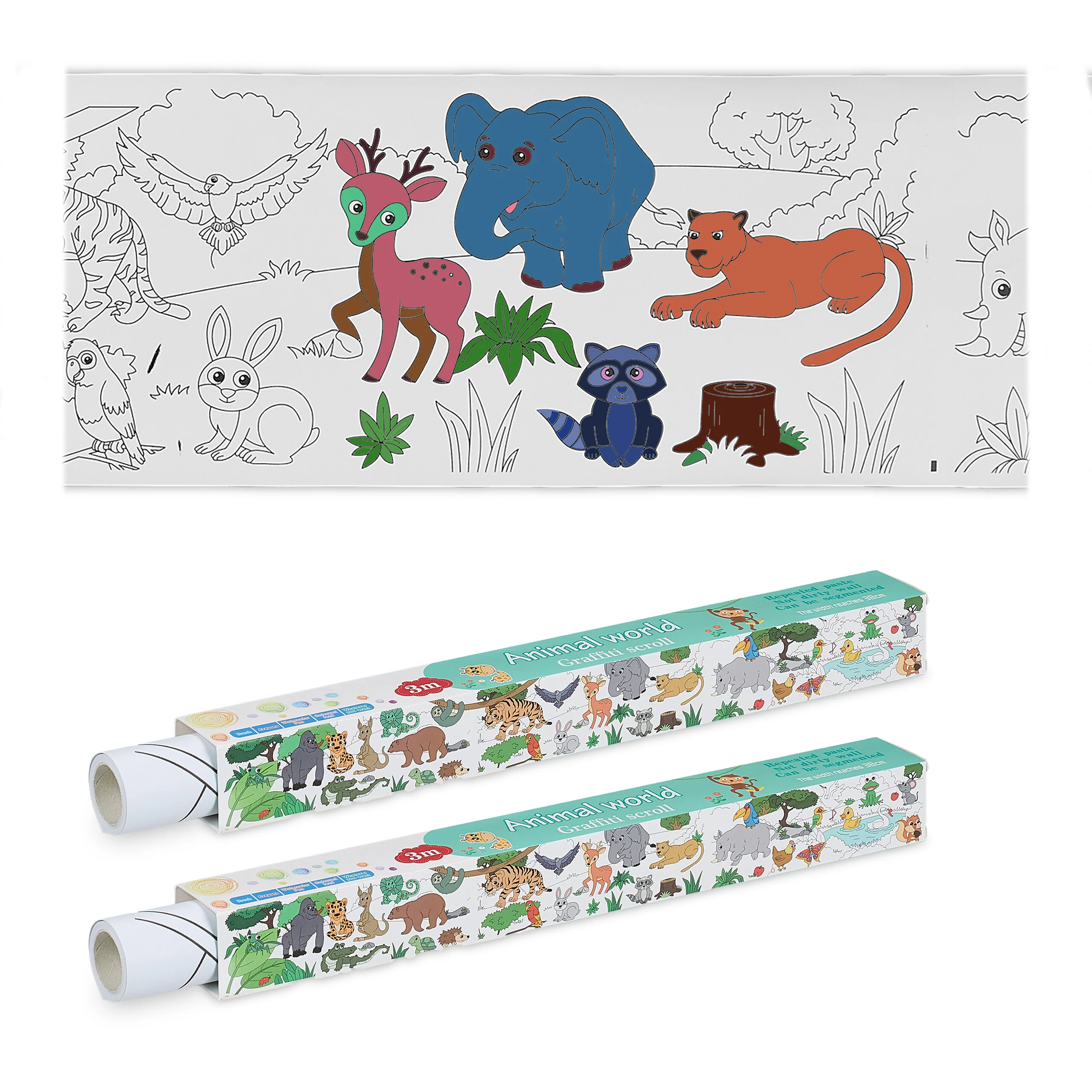 Ausmaltischdecken für Kinder 2er Set 3 m - Image 5