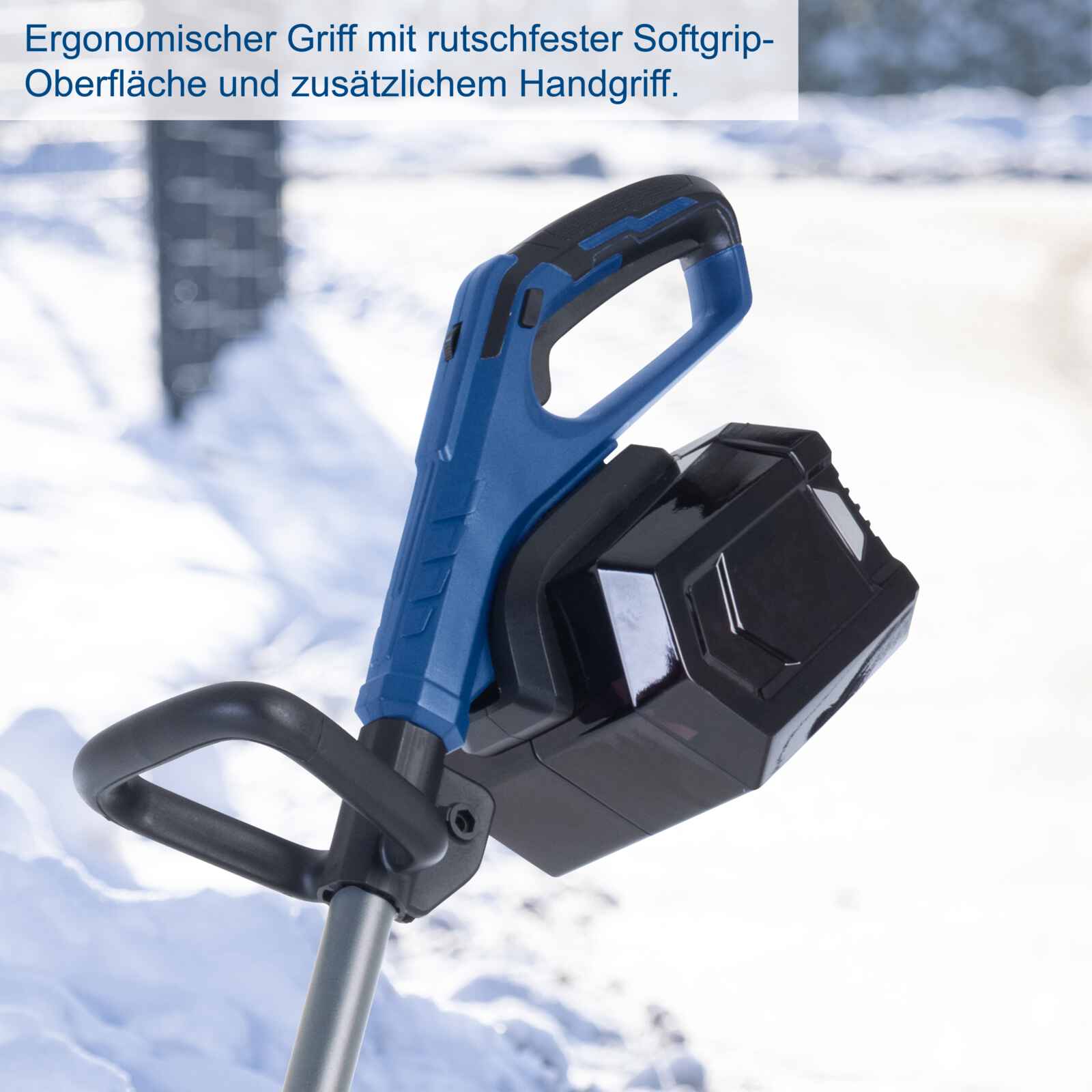 [B-WARE] Scheppach Akku Schneefräse BC-SNB410-X SET - 20V IXES | inkl. 2x4Ah Akku & Doppelladegerät - Image 5
