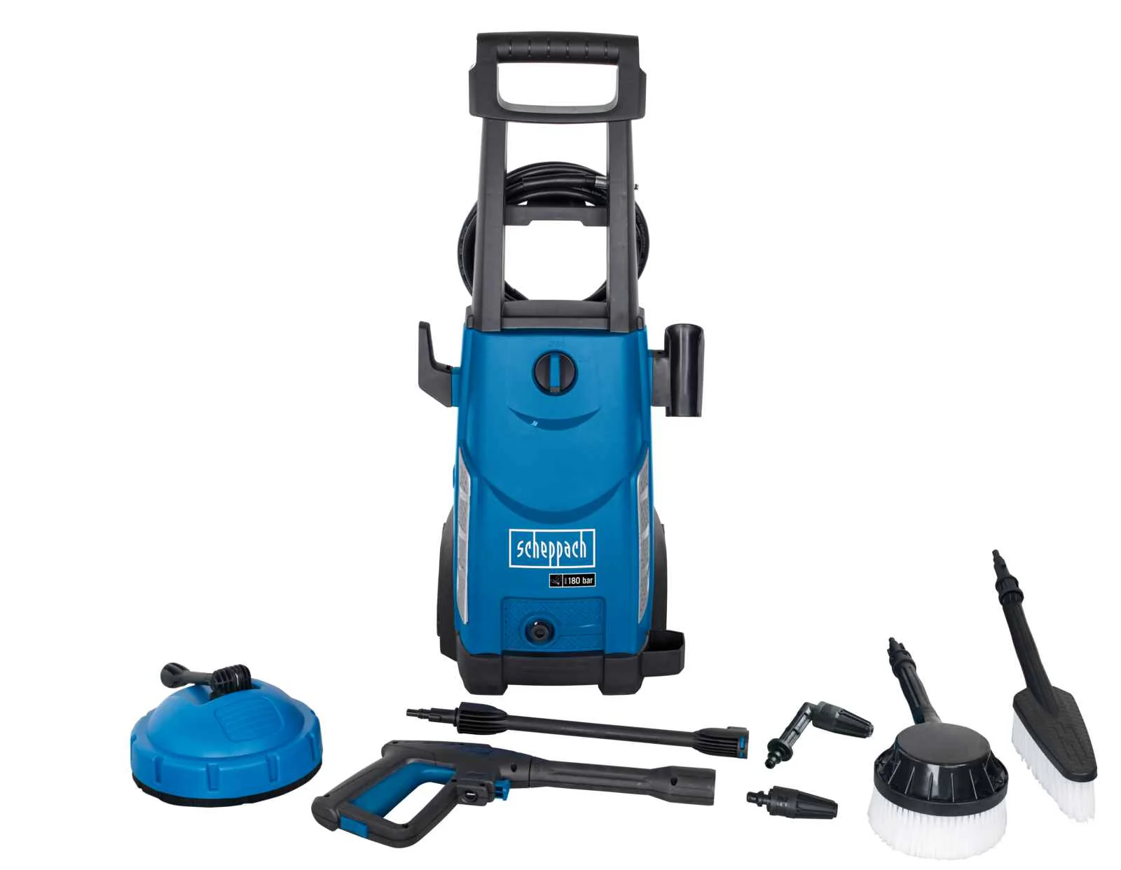 [B-WARE] Scheppach Hochdruckreiniger HCE2500 SE - 2400W | 480L/h Durchfluss | 180bar Maximaldruck