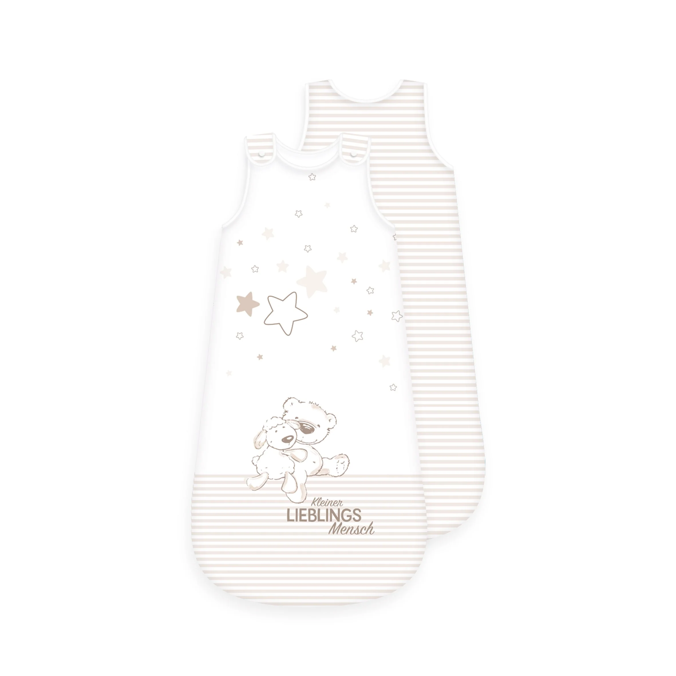 babybest® Schlafsack - Kleiner Lieblingsmensch Beige