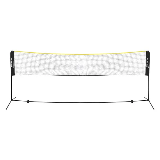 Badminton Netz, Tennisnetz, Federballnetz Set inkl. 3x Federball