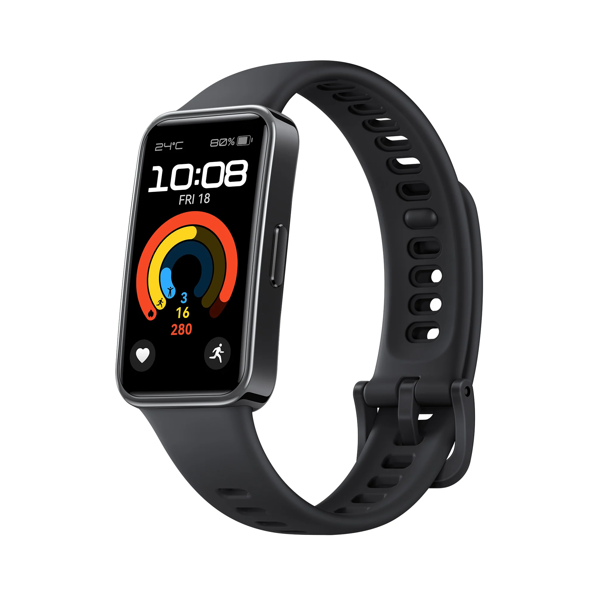 Huawei Band 9 Fitness-Tracker Schwarz, 14 Tage Akku, Magnetische Ladestation - Image 2