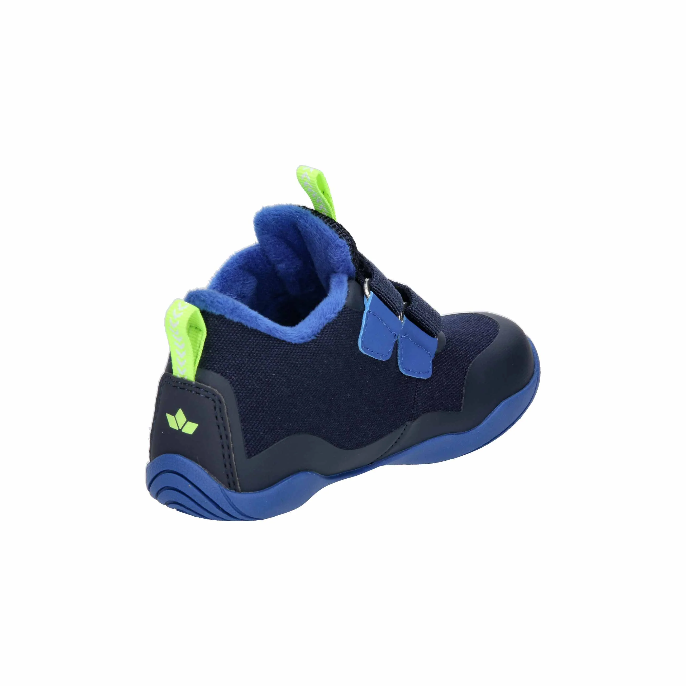 Barefoot Schuhe Jungen Klettverschluss wasserdicht blau LICO Aride V Mid - Image 108