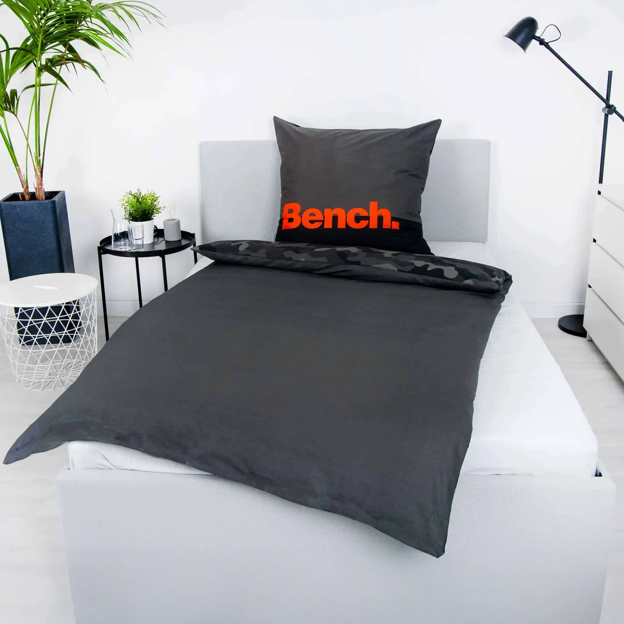 „Bench® Bettwäsche-Set 'Camouflage' – 135x200 oder 140x200, Renforcé - Image 7