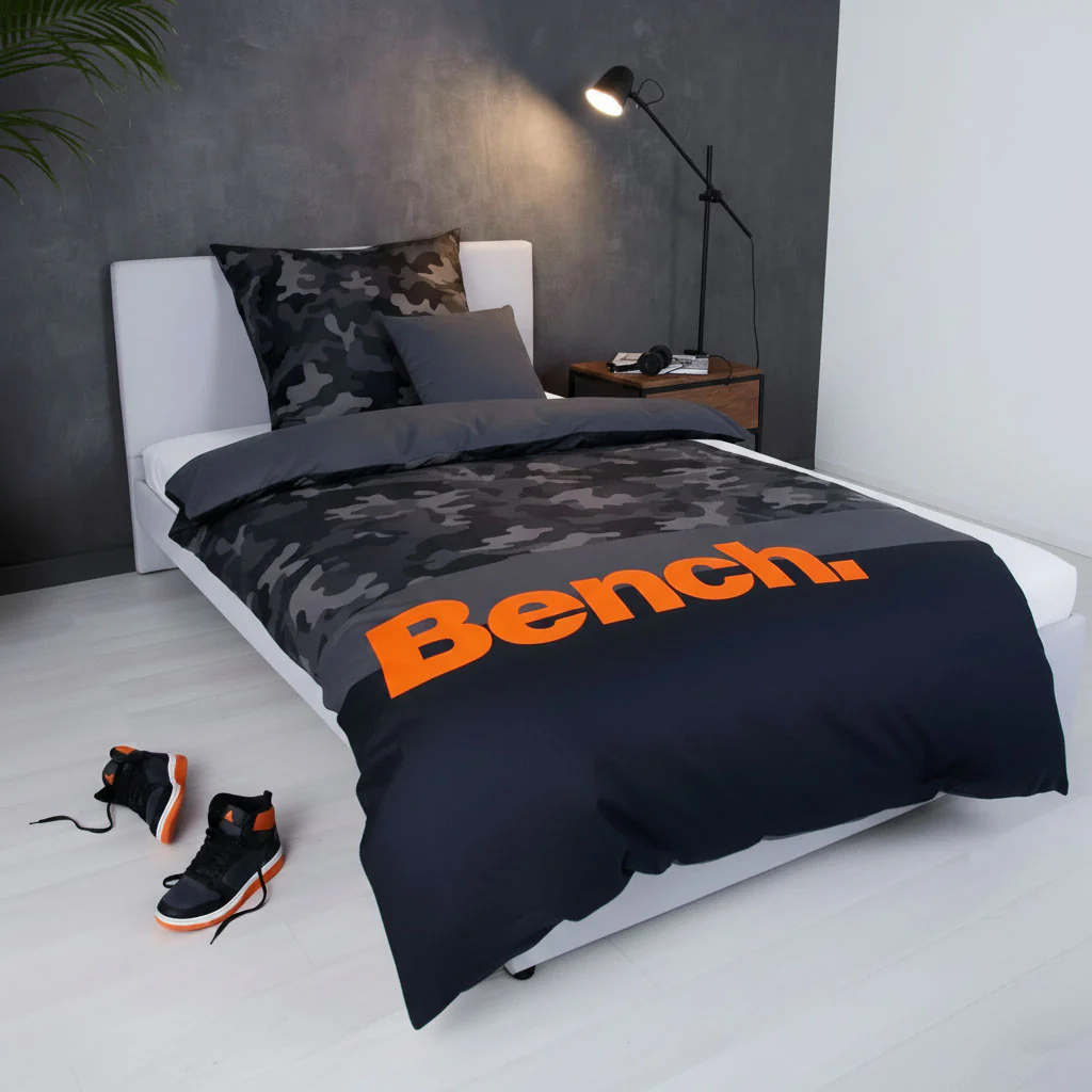 „Bench® Bettwäsche-Set 'Camouflage' – 135x200 oder 140x200, Renforcé - Image 8