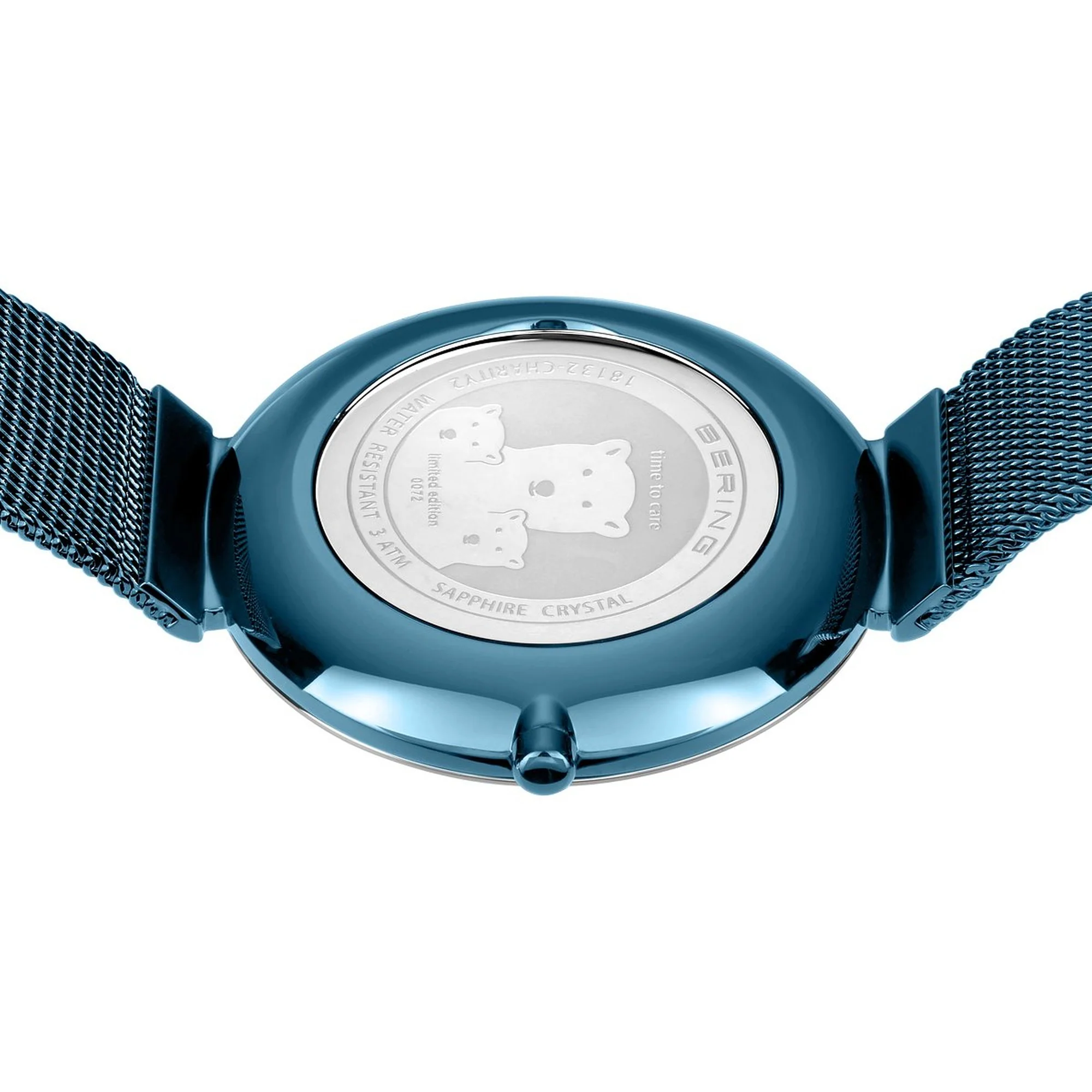 Bering Damen Uhr Armbanduhr Charity - 18132-Charity2 Edelstahl - Image 3
