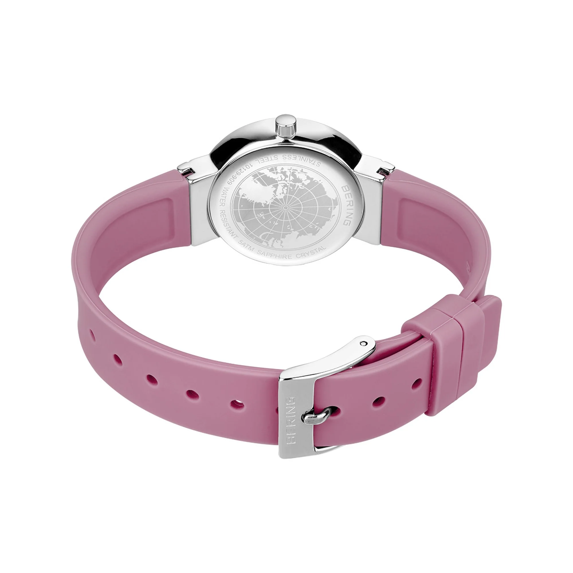 Bering Damen Uhr Armbanduhr Classic - 10129-909 Silikon - Image 4
