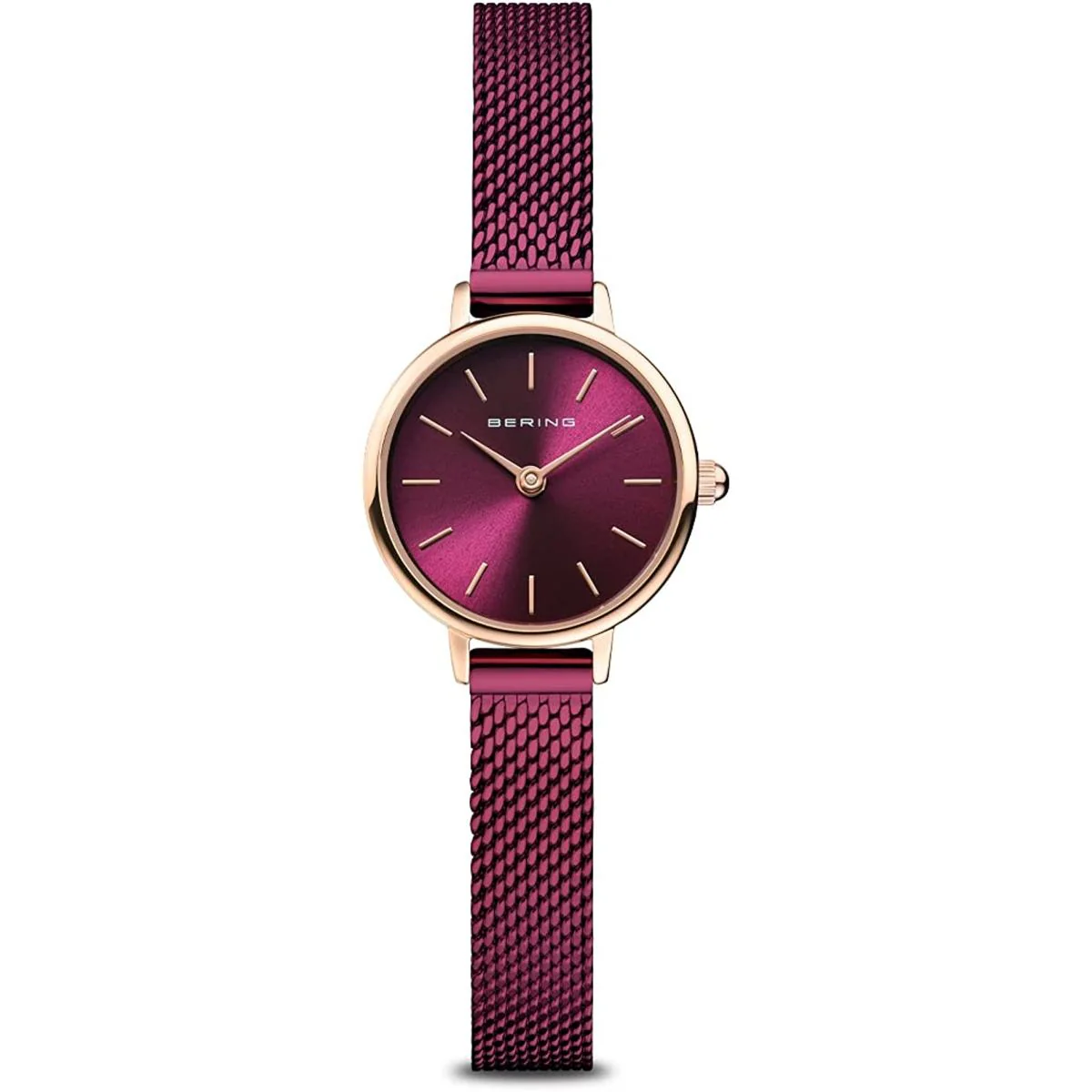 Bering Damen Uhr Armbanduhr Classic Collection - 11022-969 Meshband