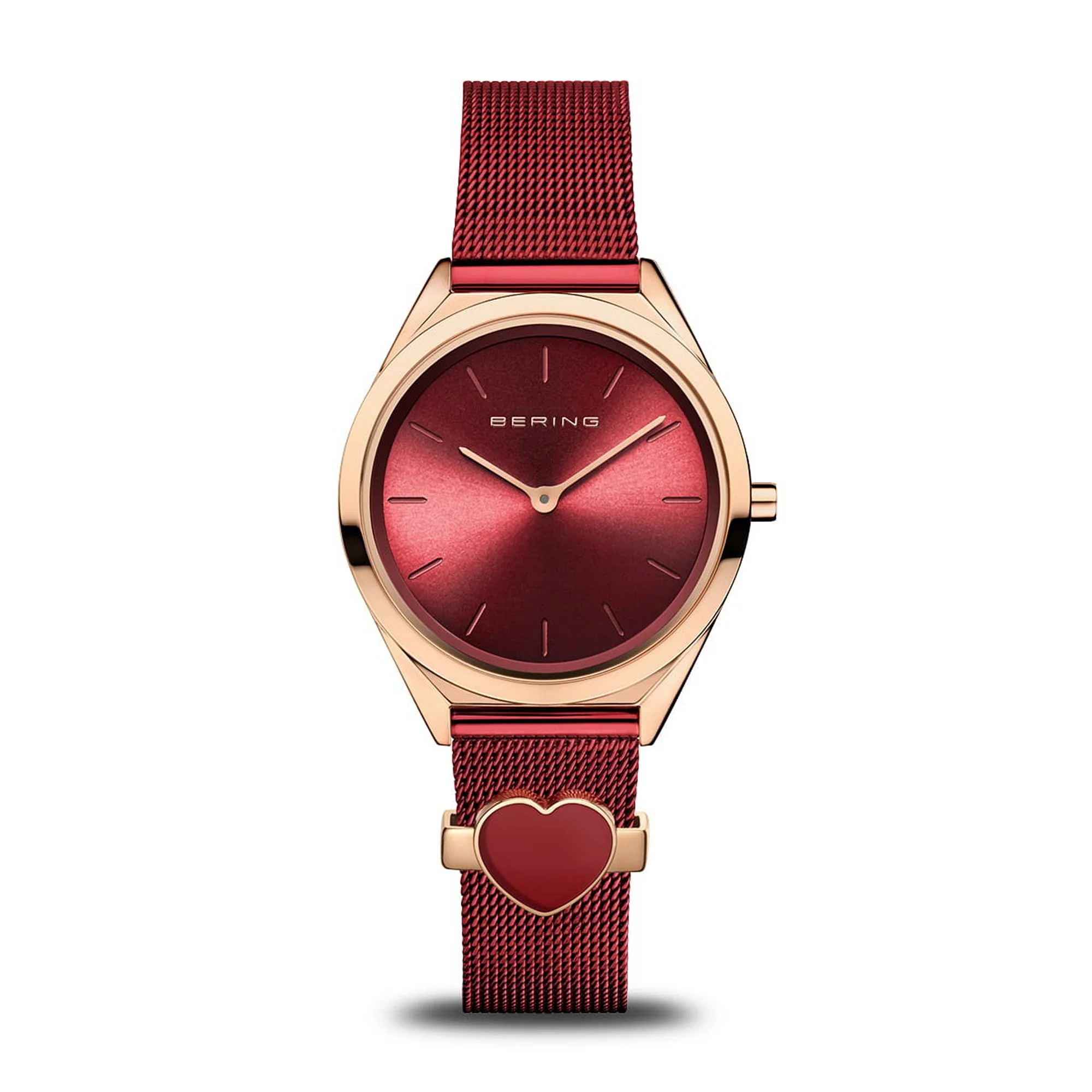 Bering Damen Uhr Armbanduhr Classic Collection - 17031-363 Meshband