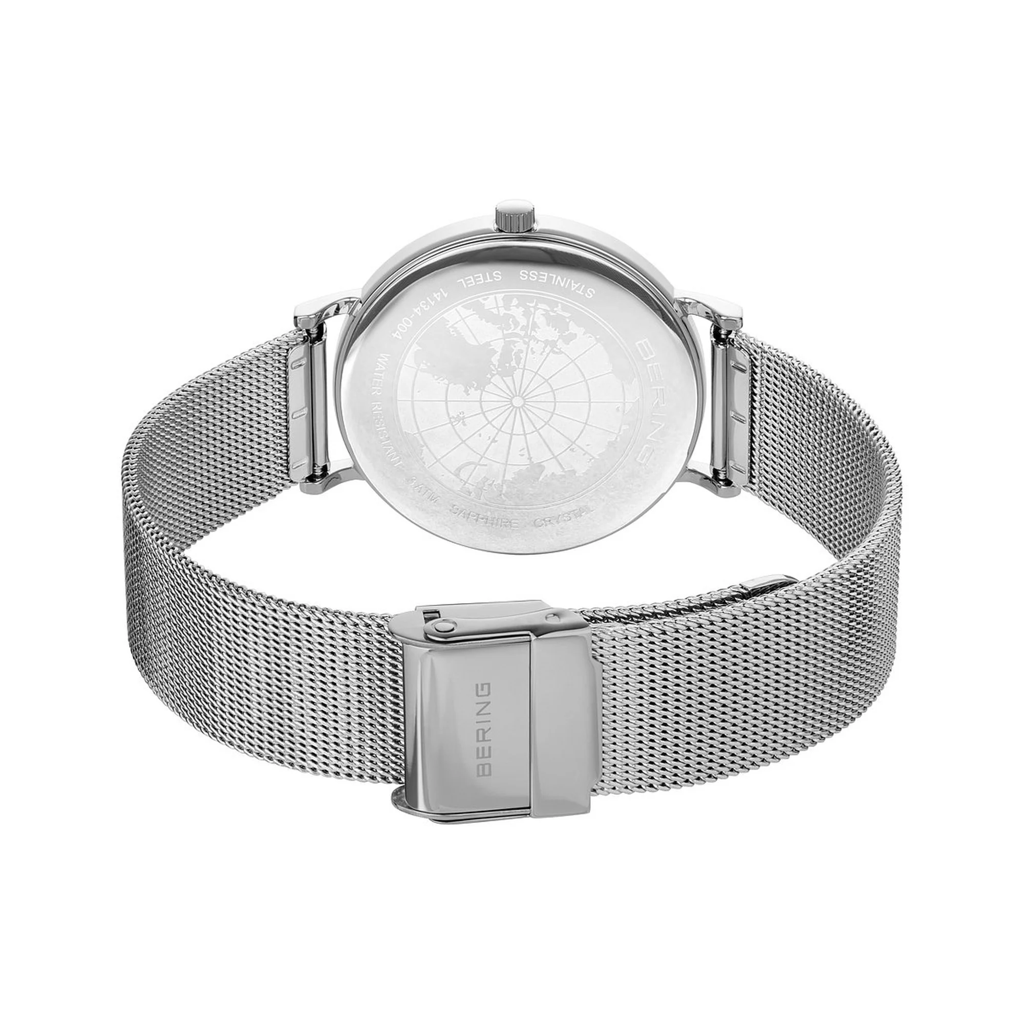 Bering Damen Uhr Armbanduhr Classic Quarz - 14134-004 Edelstahl - Image 4
