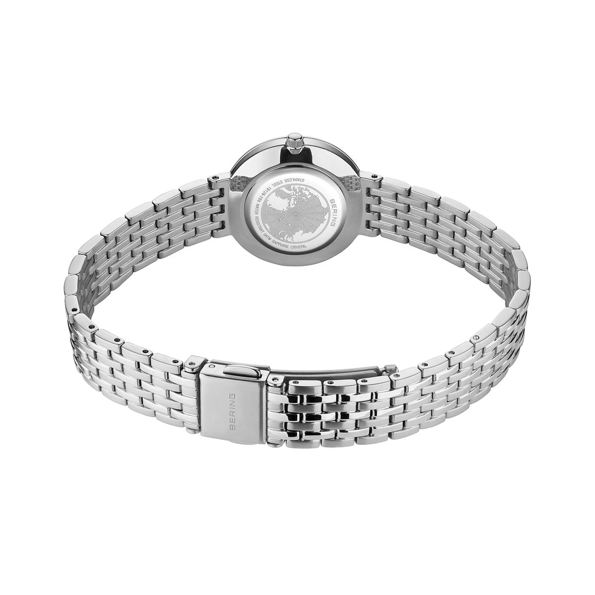 Bering Damen Uhr Armbanduhr Classic Quarz - 19126-700 Edelstahl - Image 4