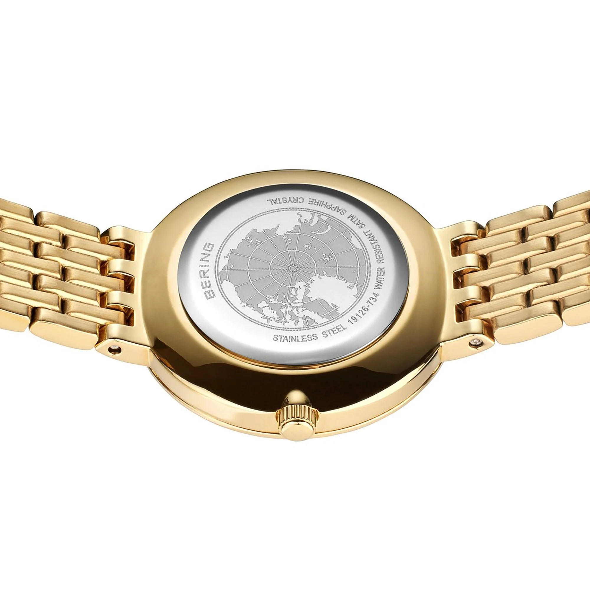 Bering Damen Uhr Armbanduhr Classic Quarz - 19126-734 Edelstahl - Image 3