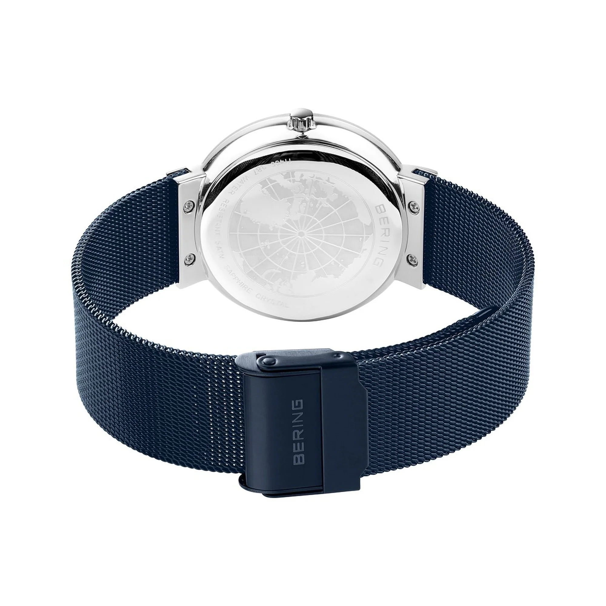 Bering Damen Uhr Armbanduhr Slim Ceramic - 11435-387 Meshband - Image 5