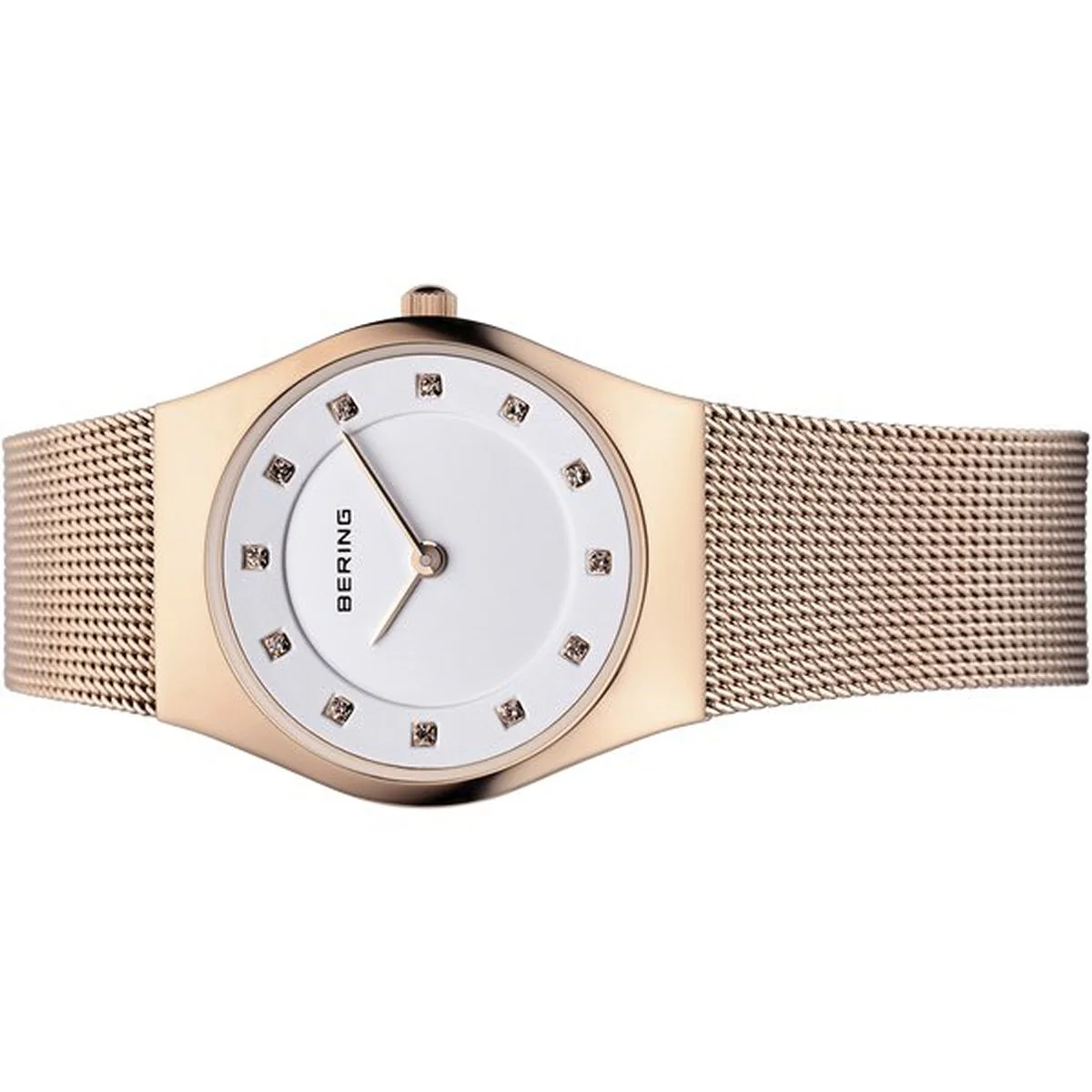 Bering Damen Uhr Armbanduhr Slim Classic - 11927-366 Meshband - Image 2
