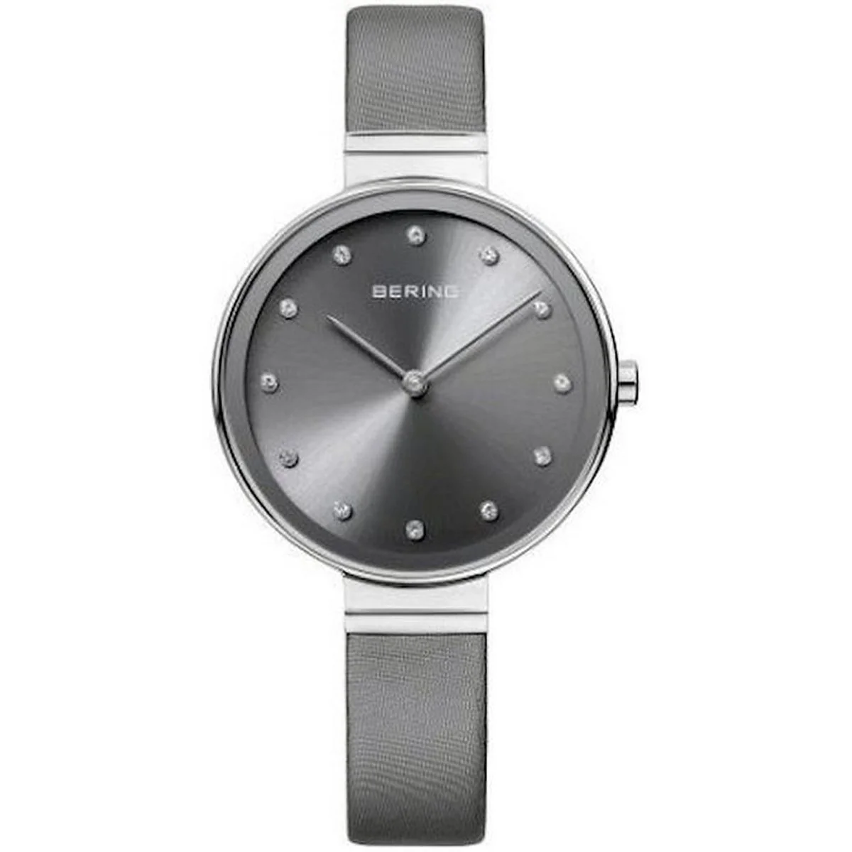 Bering Damen Uhr Armbanduhr Slim Classic - 12034-609 Leder