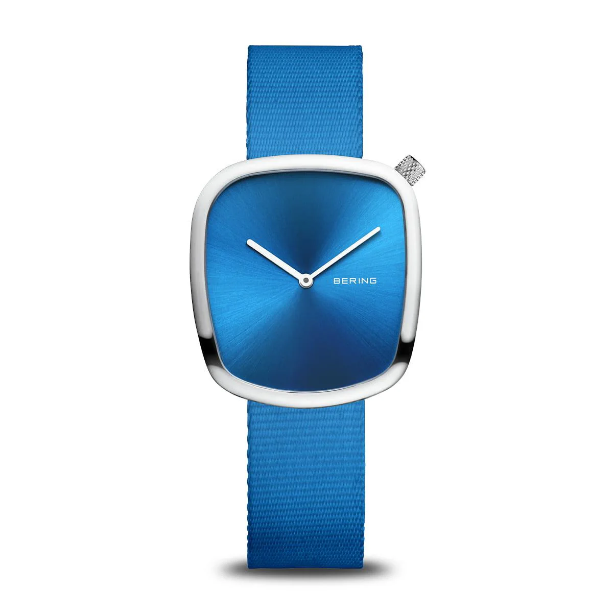 Bering Damen Uhr Armbanduhr Slim Classic - 18034-308 Nylon-Armband