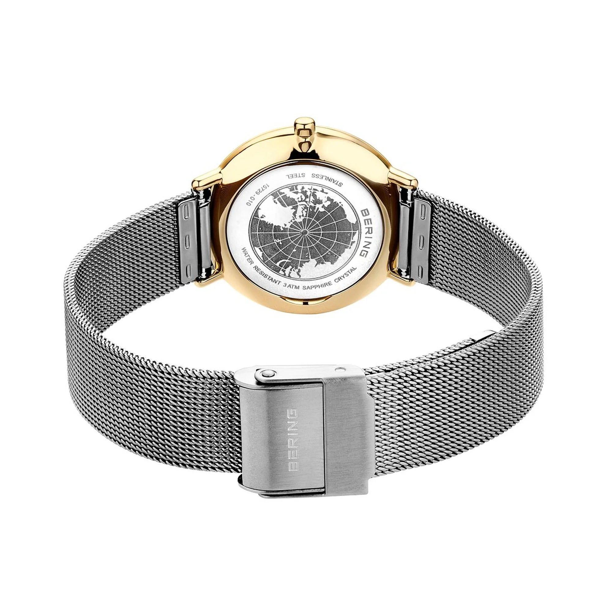 Bering Damen Uhr Armbanduhr Ultra-Slim - 15729-010 Edelstahl - Image 4