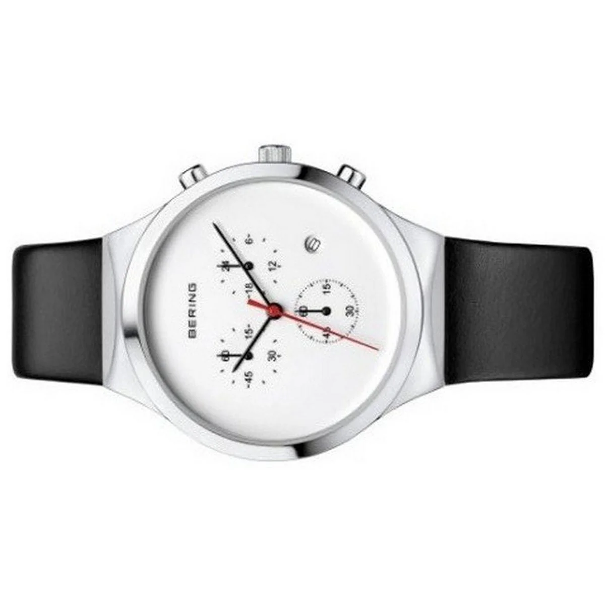 Bering Herren Uhr Armbanduhr Chronograph - 14736-404 Leder - Image 2