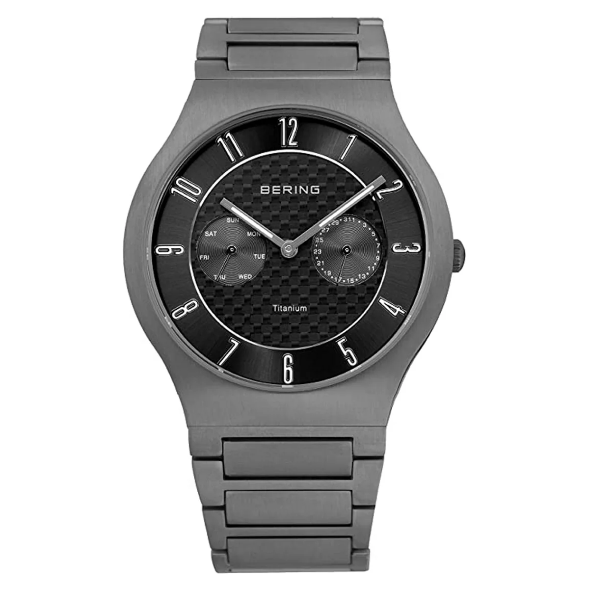 Bering Herren Uhr Armbanduhr Slim Classic - 11939-777 Titan