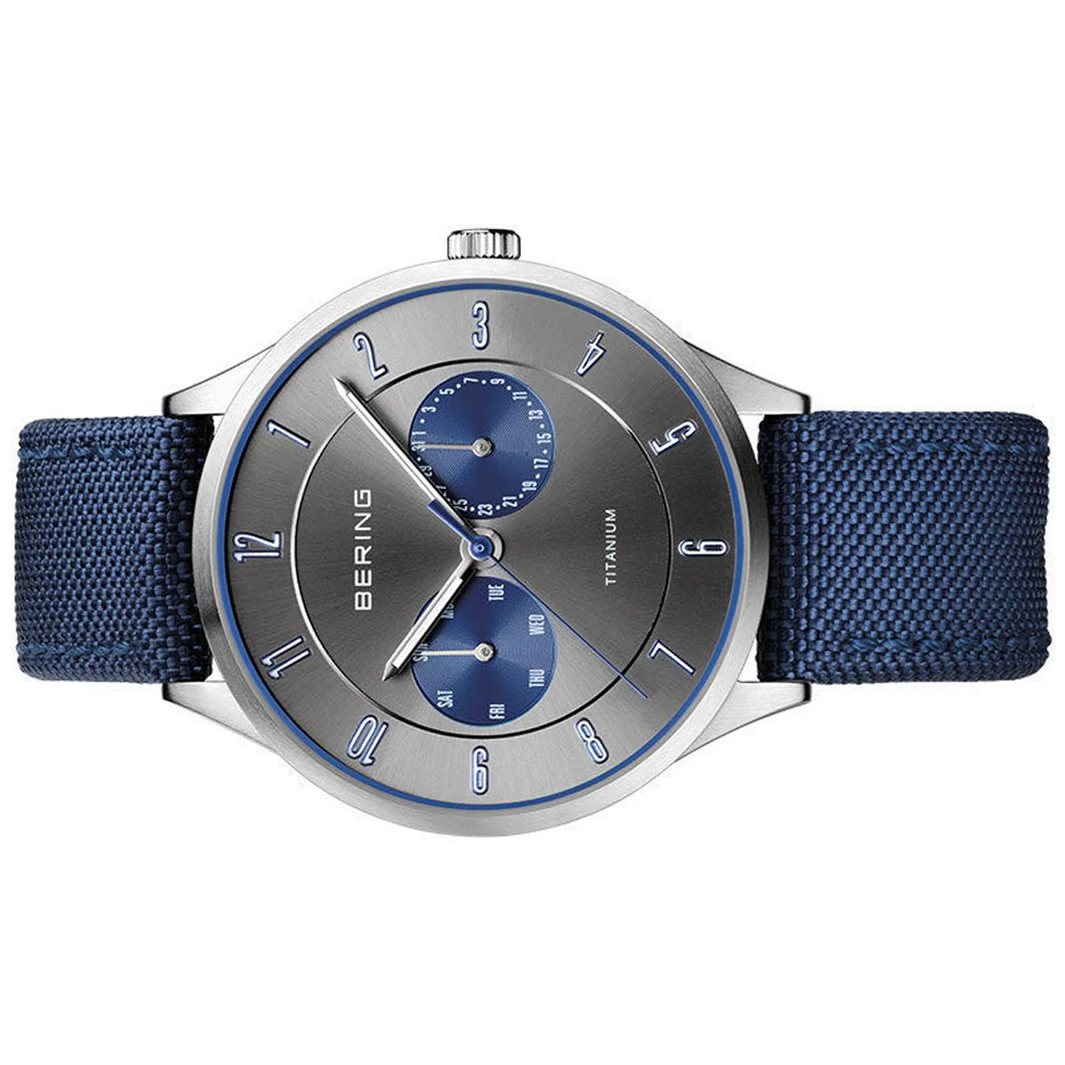 Bering Herren Uhr Armbanduhr Titan - 11539-873 Nylon - Image 2