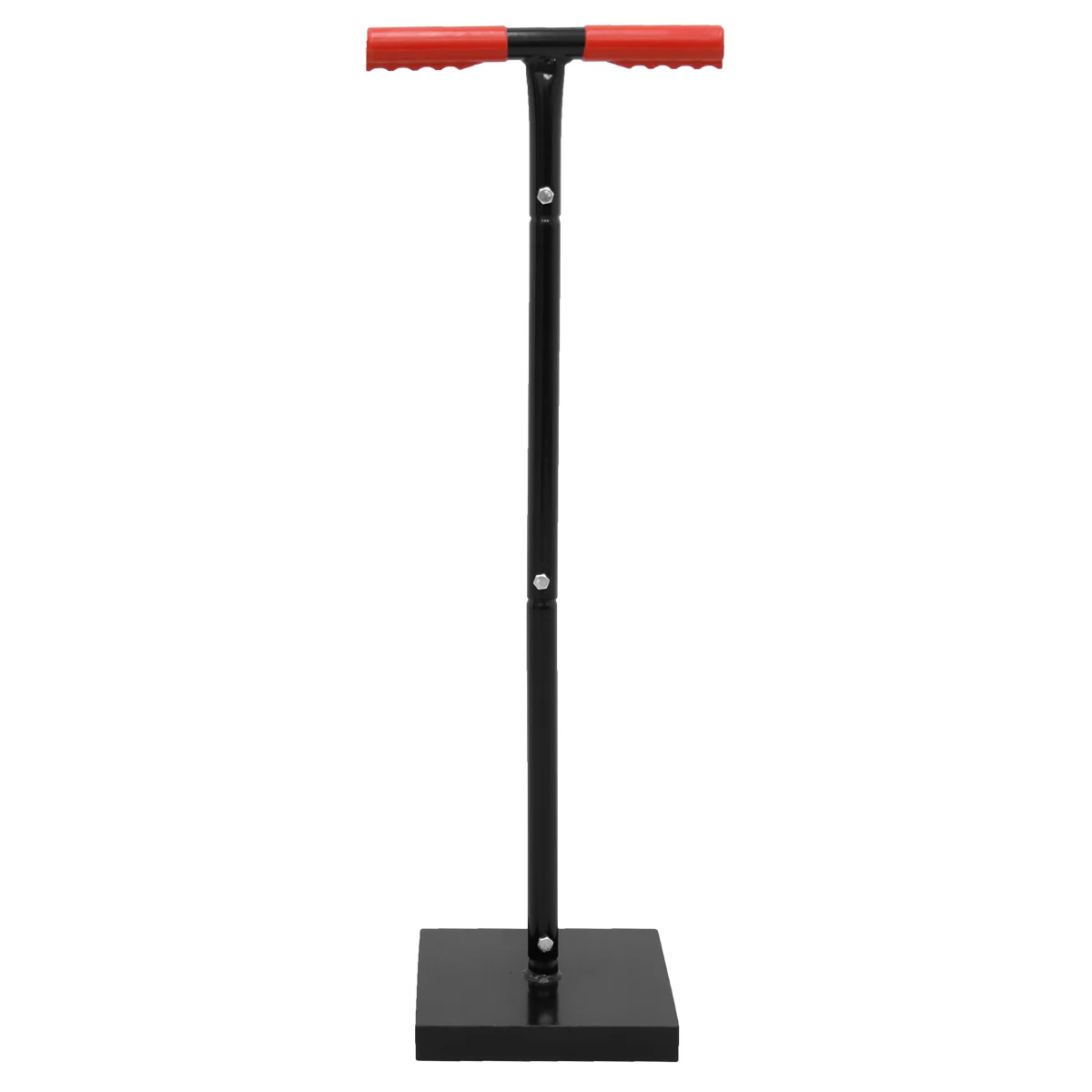 Betonstampfer 12 kg mit Gummierte T-Griff aus Stahl Schwarz lackiert 21x21 cm