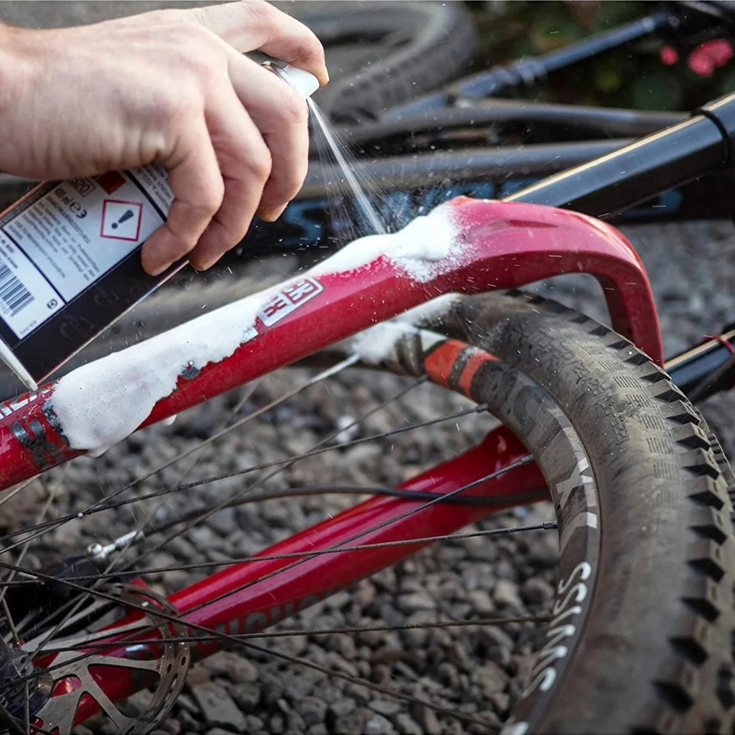 Bike Dirt Eraser Set Tuch + Bürste + Reiniger - Image 5