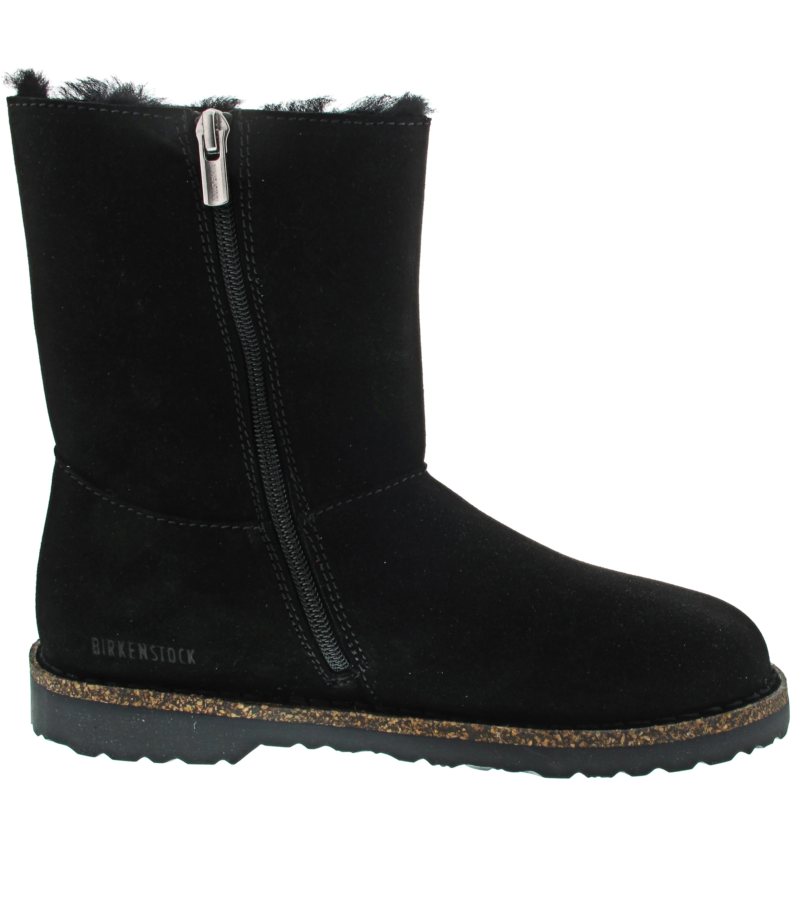 Birkenstock Uppsala Zip Shearling Stiefelette Schwarz - Image 18