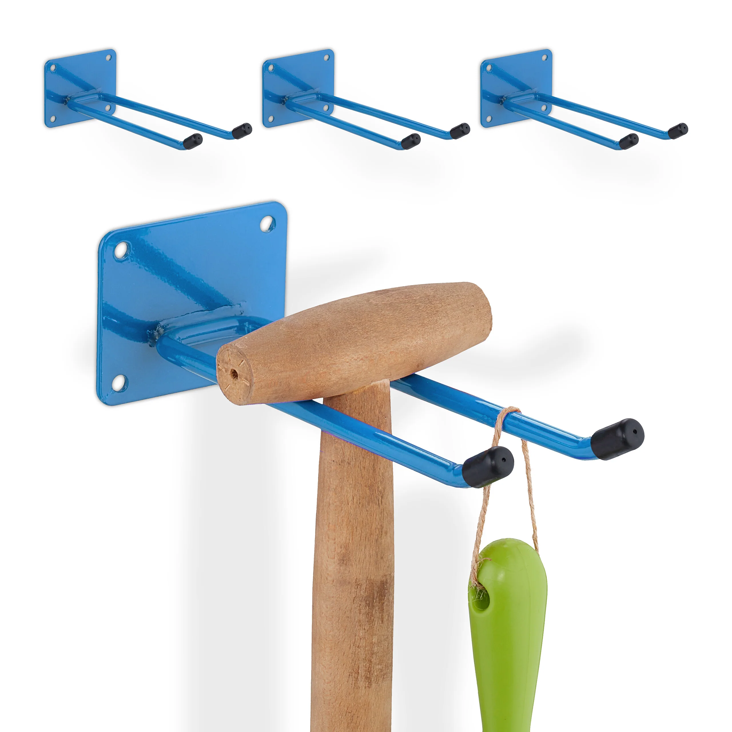 Blauer Gerätehalter aus Stahl - Image 4