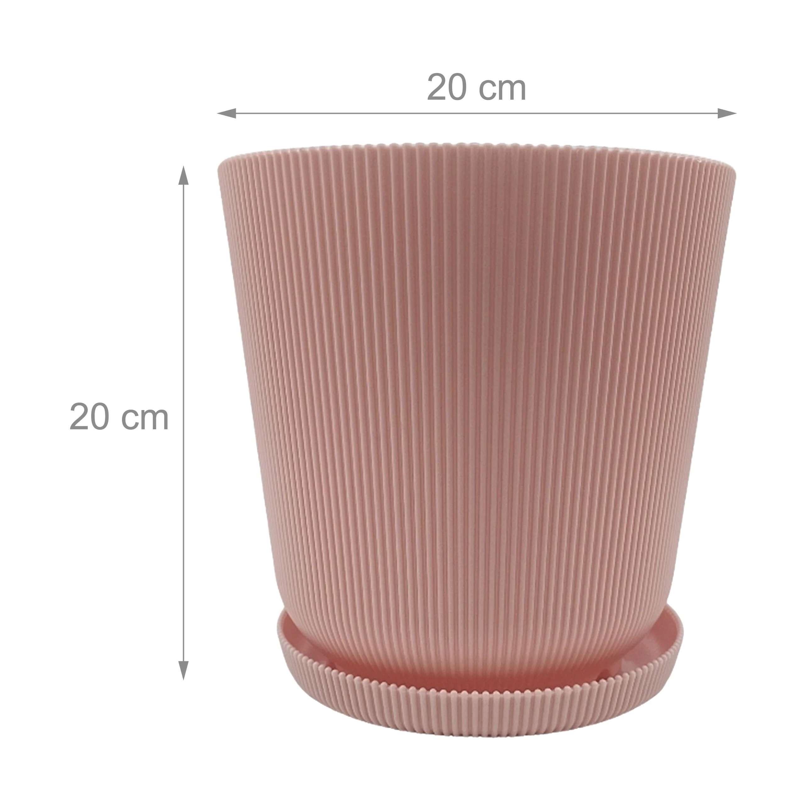 Blumentopf mit Untersetzer 2er Set - Image 19