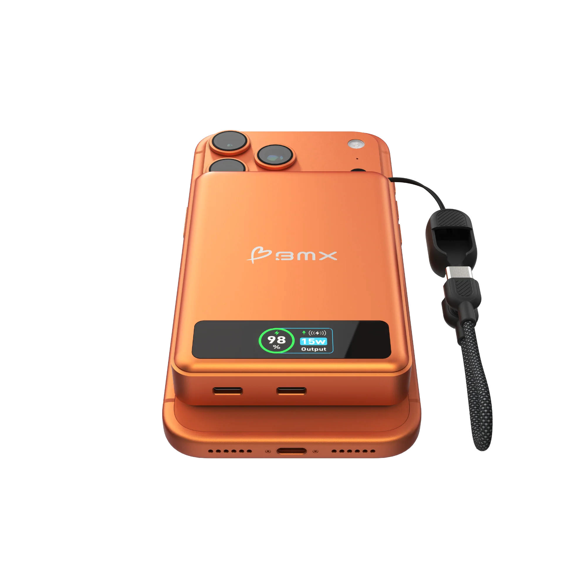 BMX SolidSafe 10K Solid-State Magnet Powerbank Silber - Image 13