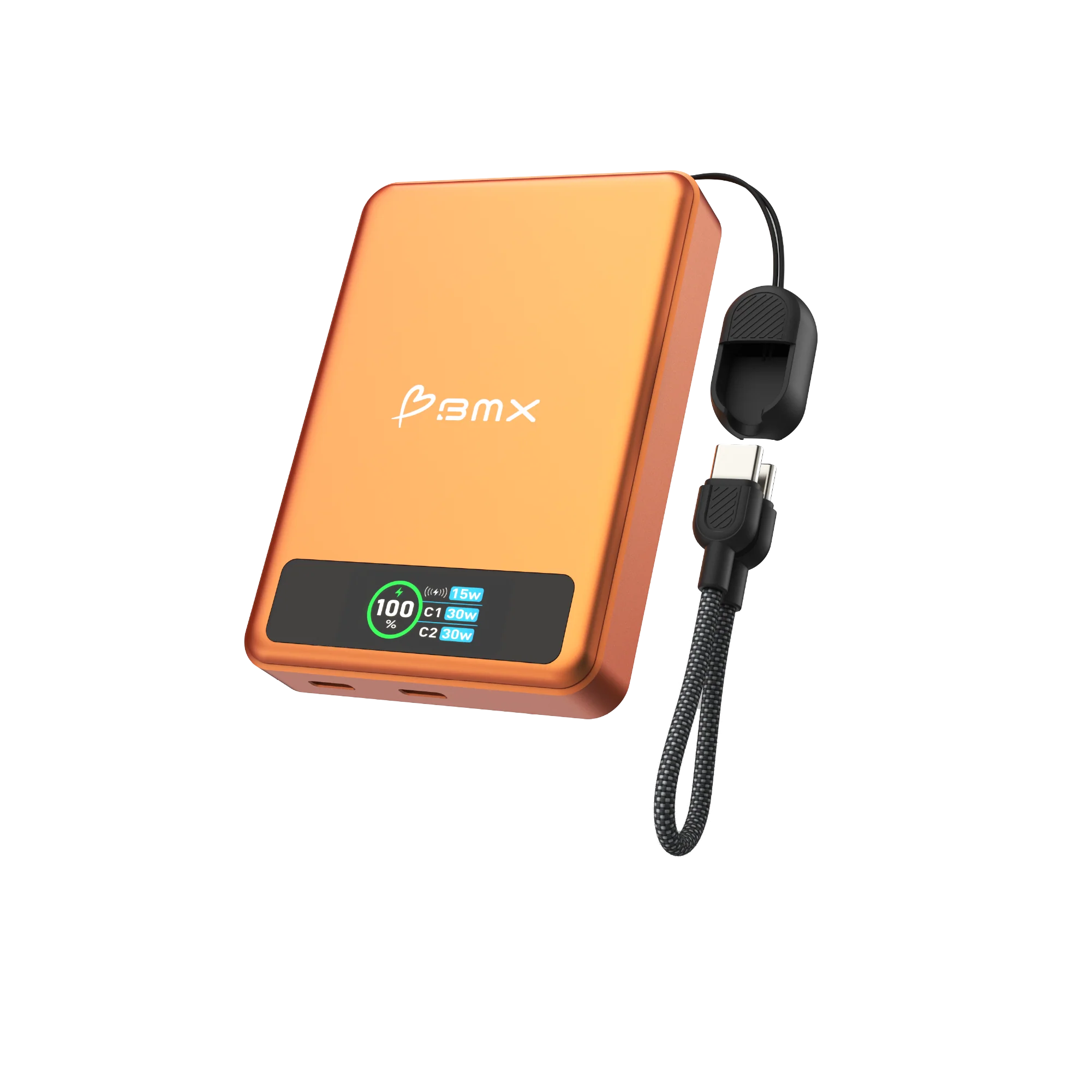 BMX SolidSafe 10K Solid-State Magnet Powerbank Silber - Image 14