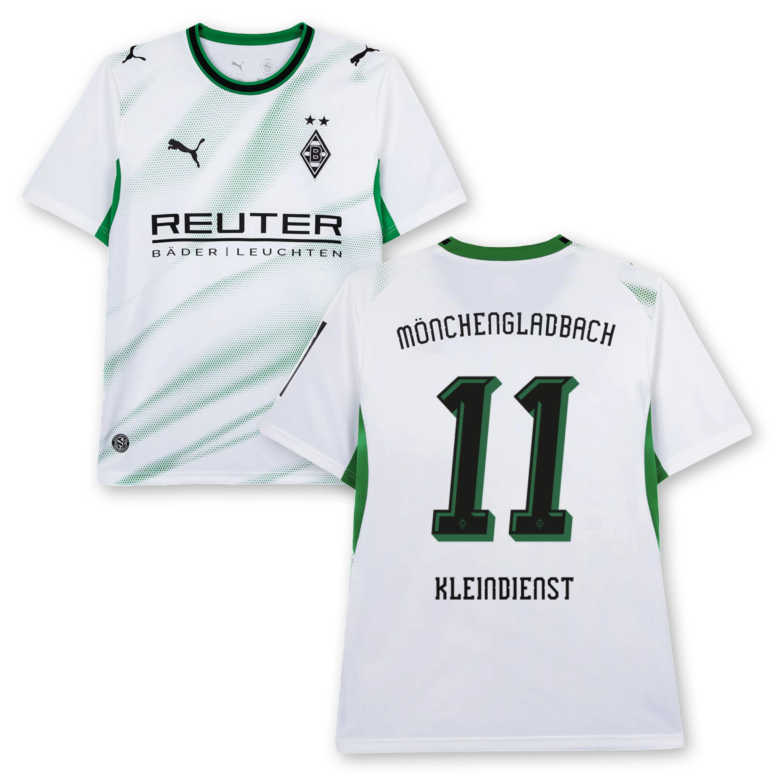 Borussia Mönchengladbach Heim Jersey Erwachsene Kleindienst Saison 2026/27 - Image 4