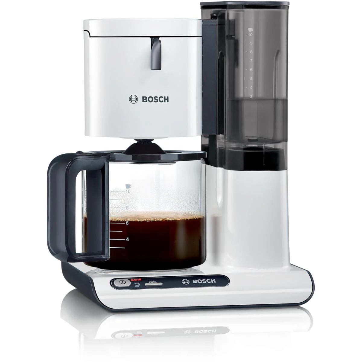 Bosch Styline TKA8011 - Machine à café - 15 tasses - blanc/anthracite