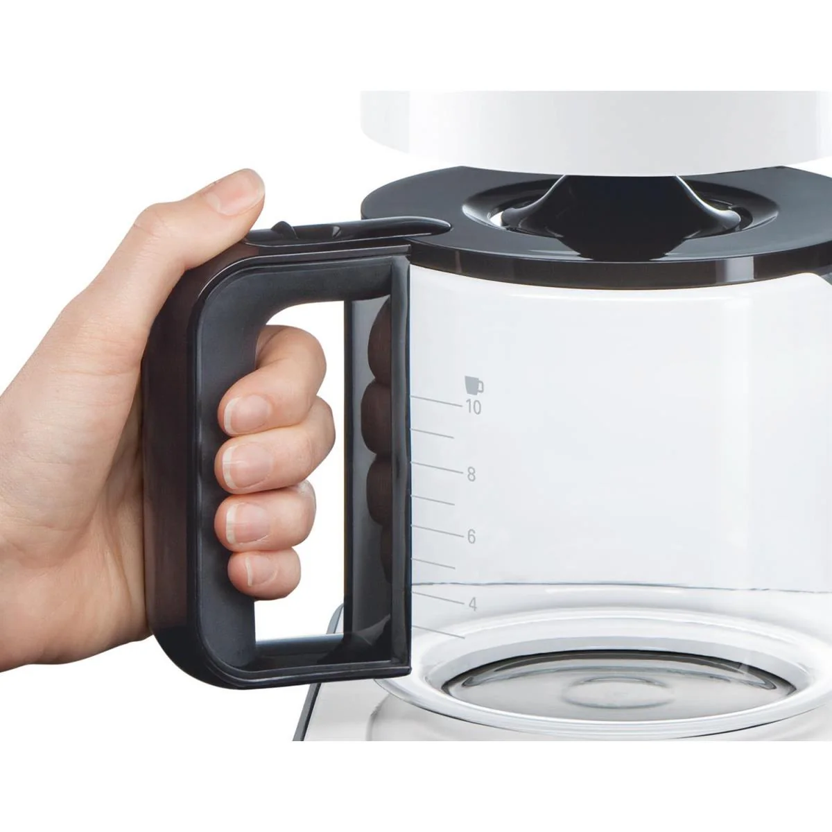 Bosch Styline TKA8011 - Machine à café - 15 tasses - blanc/anthracite - Image 6