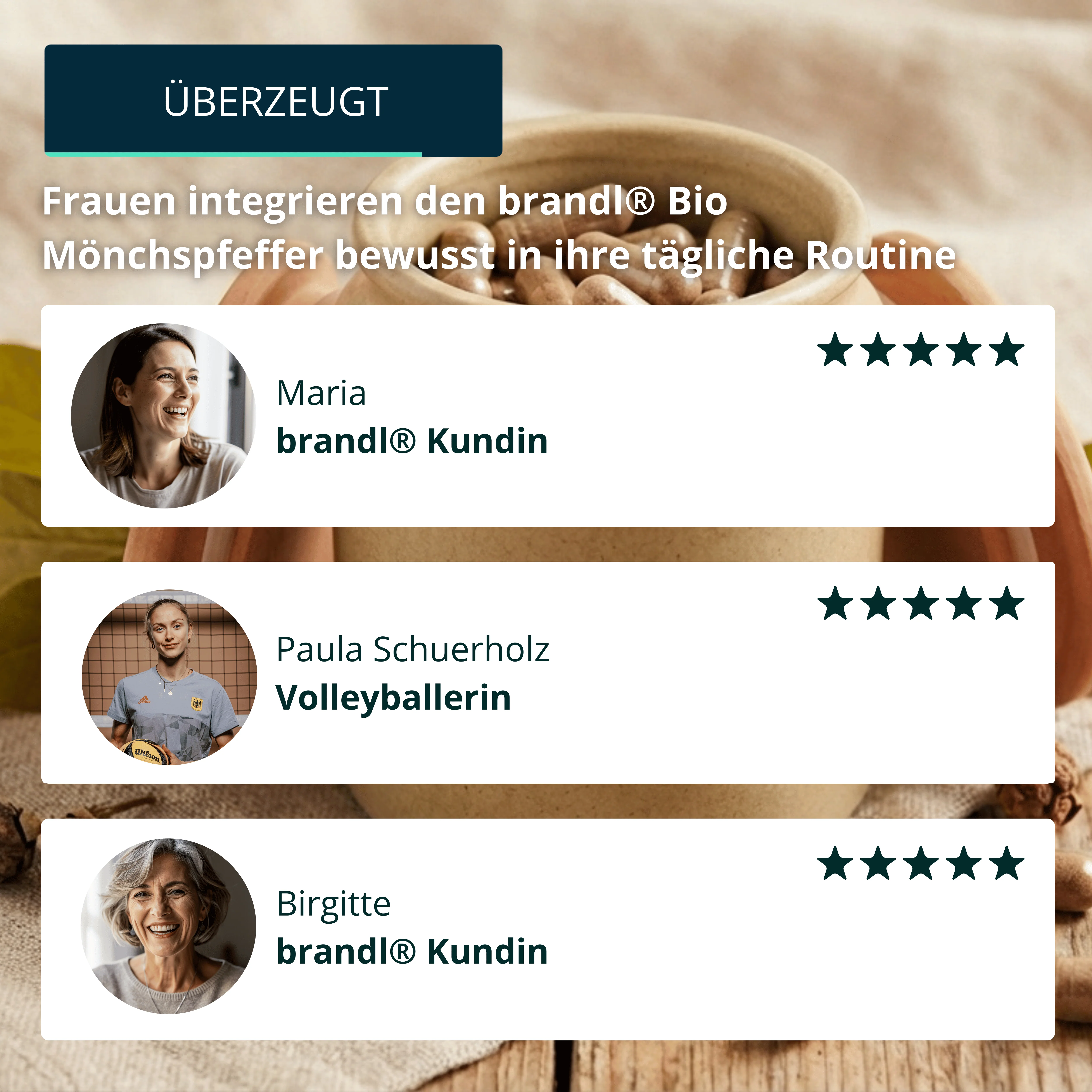 brandl® Premium Bio-Mönchspfeffer-Extrakt (4:1) - 360 Kapseln - Image 5