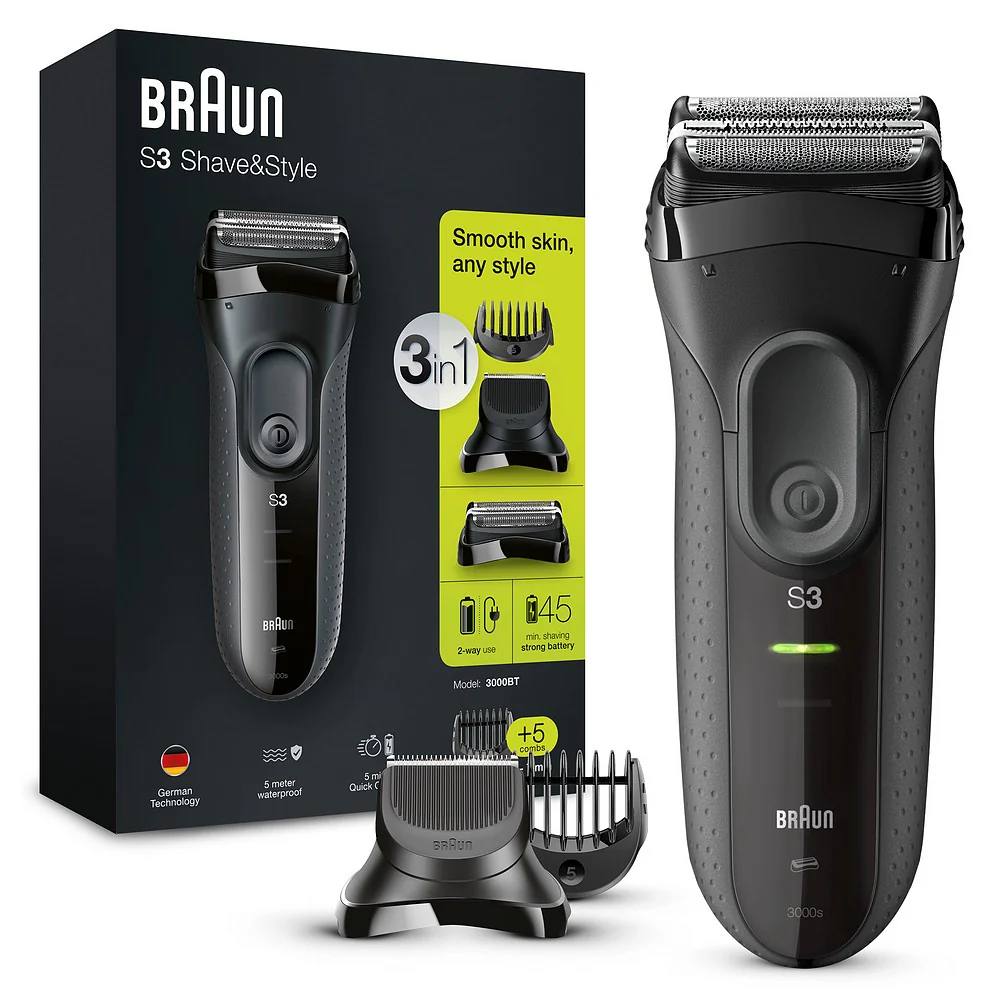 Braun Series 3 3000BT Herrenrasierer
