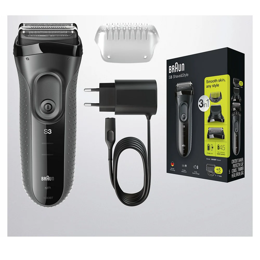 Braun Series 3 3000BT Herrenrasierer - Image 3