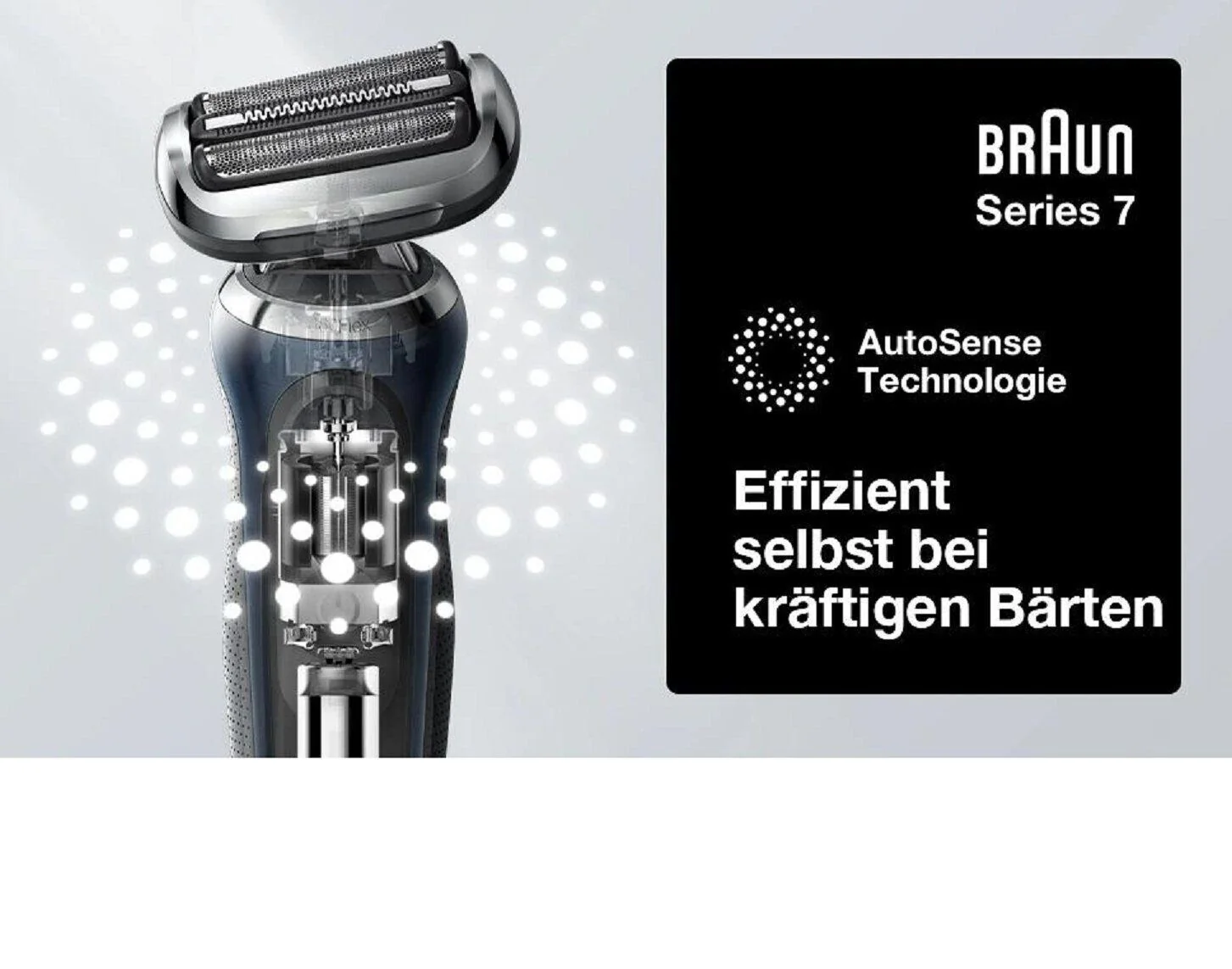 Braun Series 7 Rasierer Herren mit EasyClick Aufsatz, Elektrorasierer Barttrimmer - Image 6