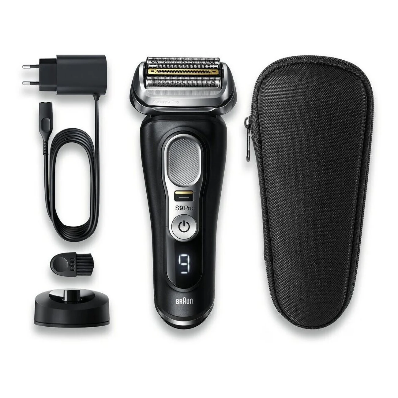 Braun Series 9 Pro 9410s schwarz, Rasierer, AutoSense, Präzisionsschalter - Image 2