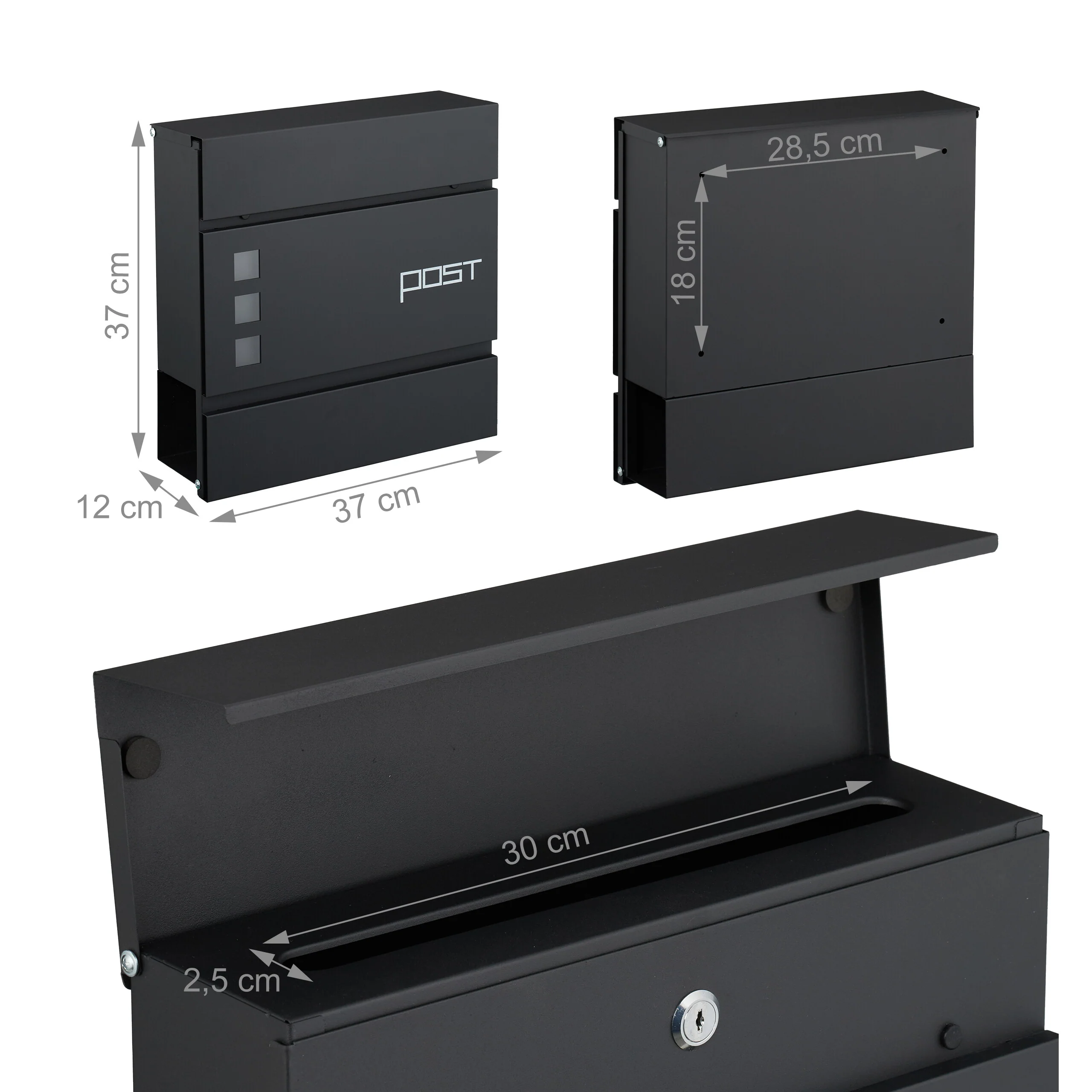Briefkasten mit Zeitungsfach - Image 4