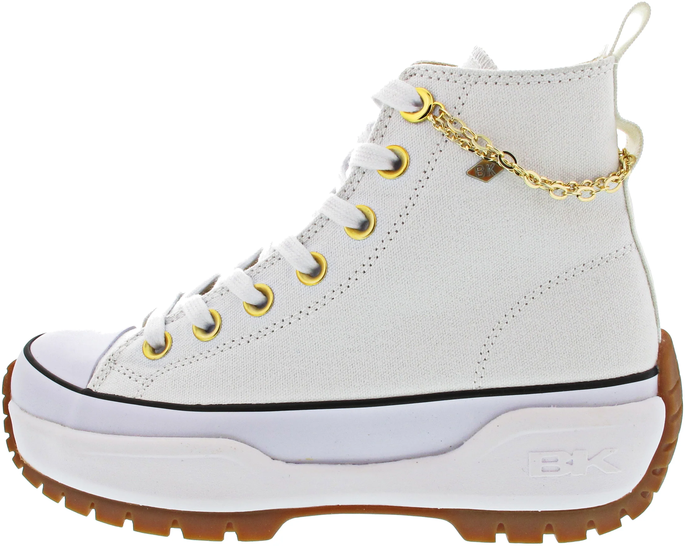 British Knights Kaya Mid Fly Sneaker high Weiß - Image 4