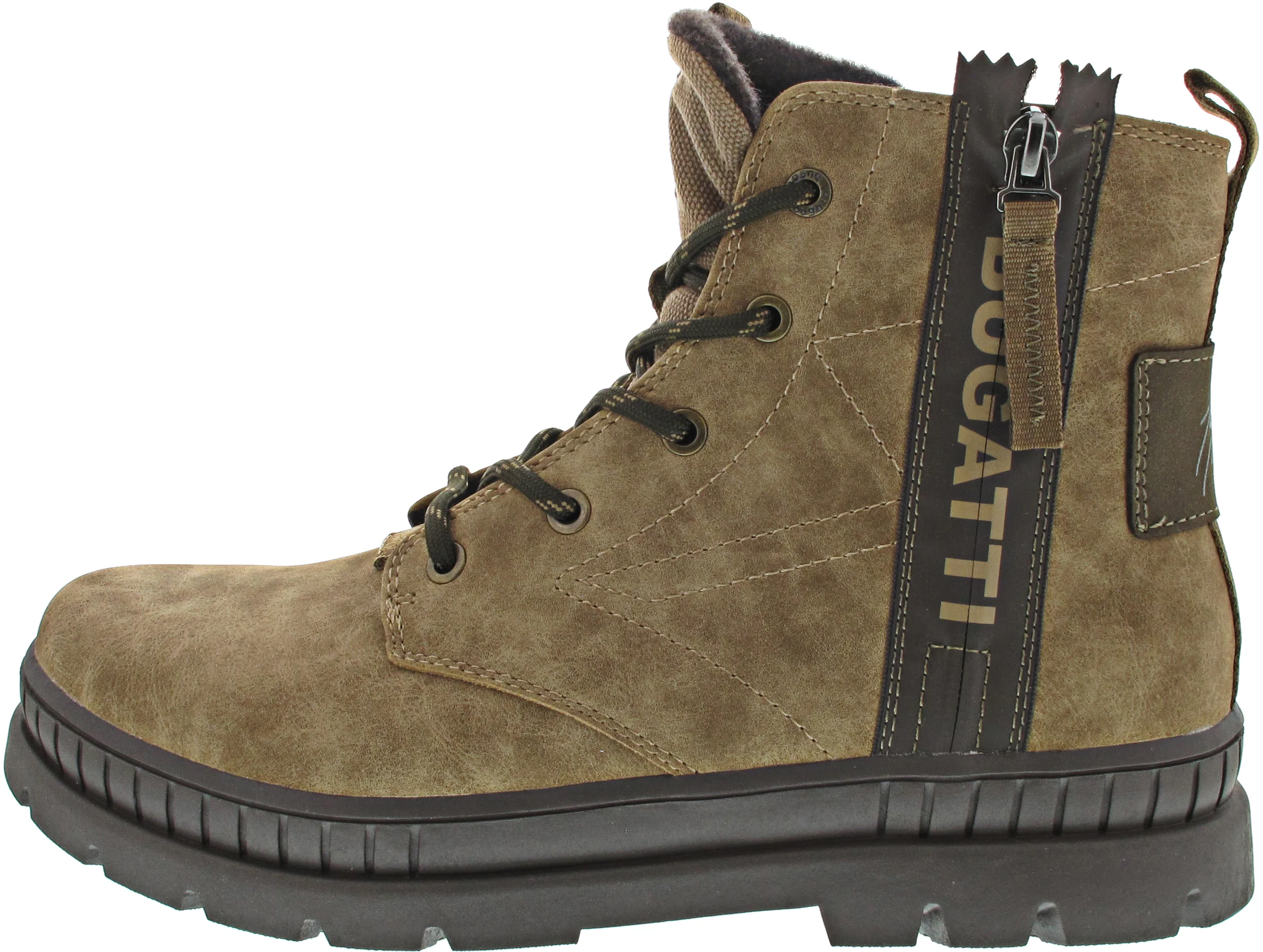 Bugatti PALLARIO COMFORT Schnürstiefel Beige - Image 3