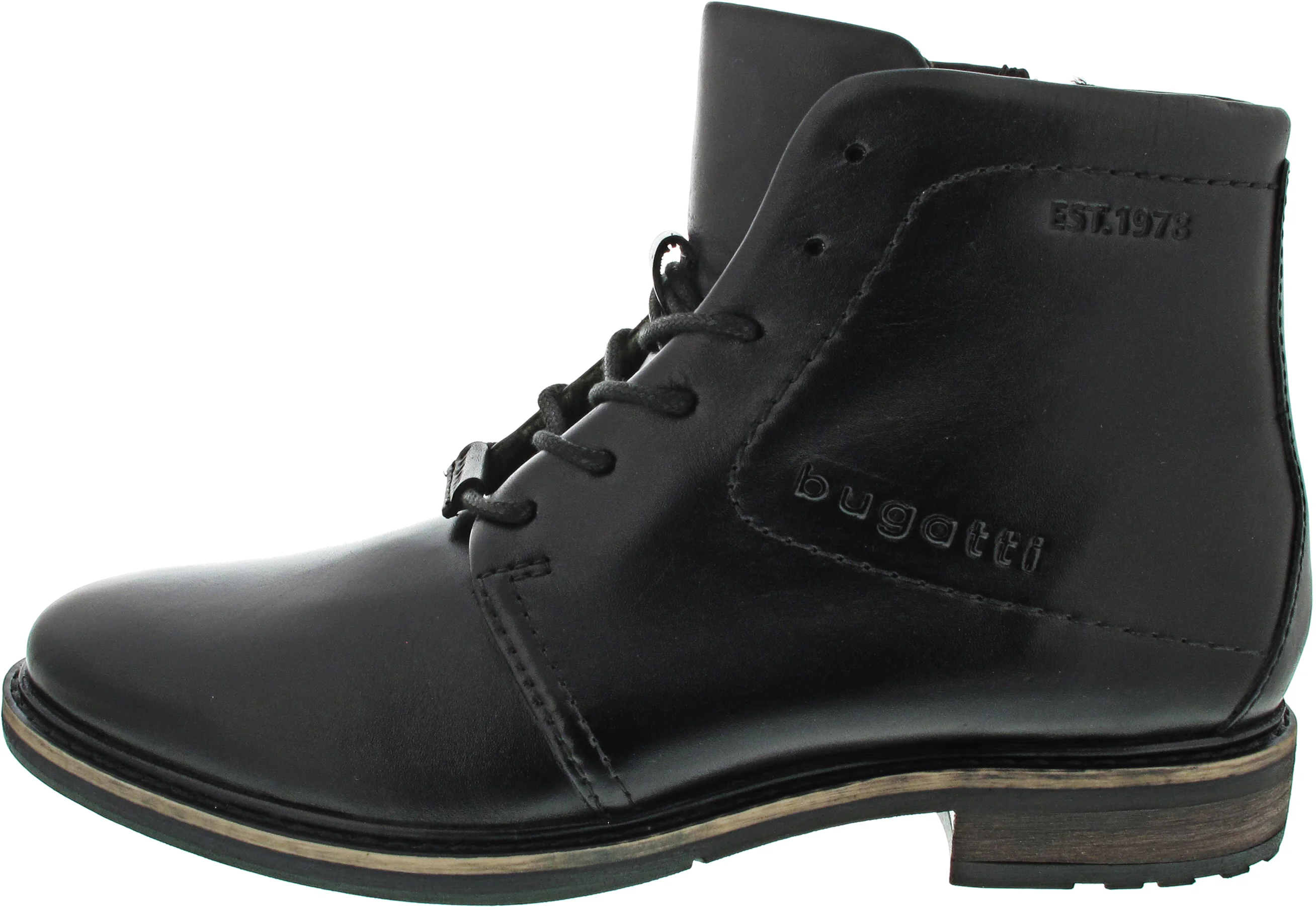Bugatti Schnürstiefel Schwarz - Image 4