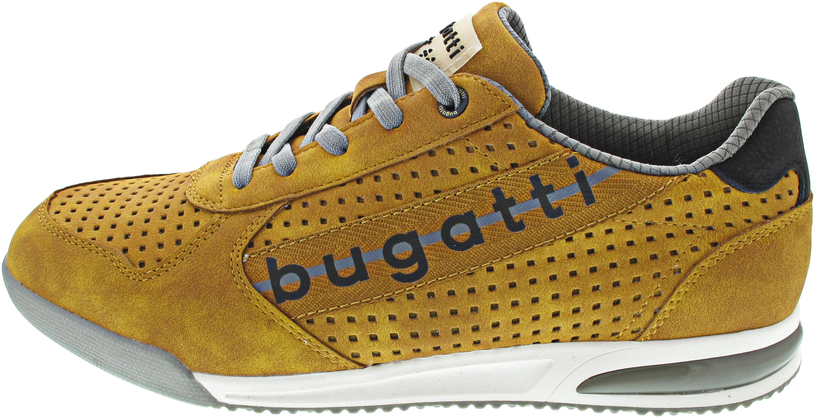 Bugatti Trevor sportlicher Schnürer Gelb - Image 2