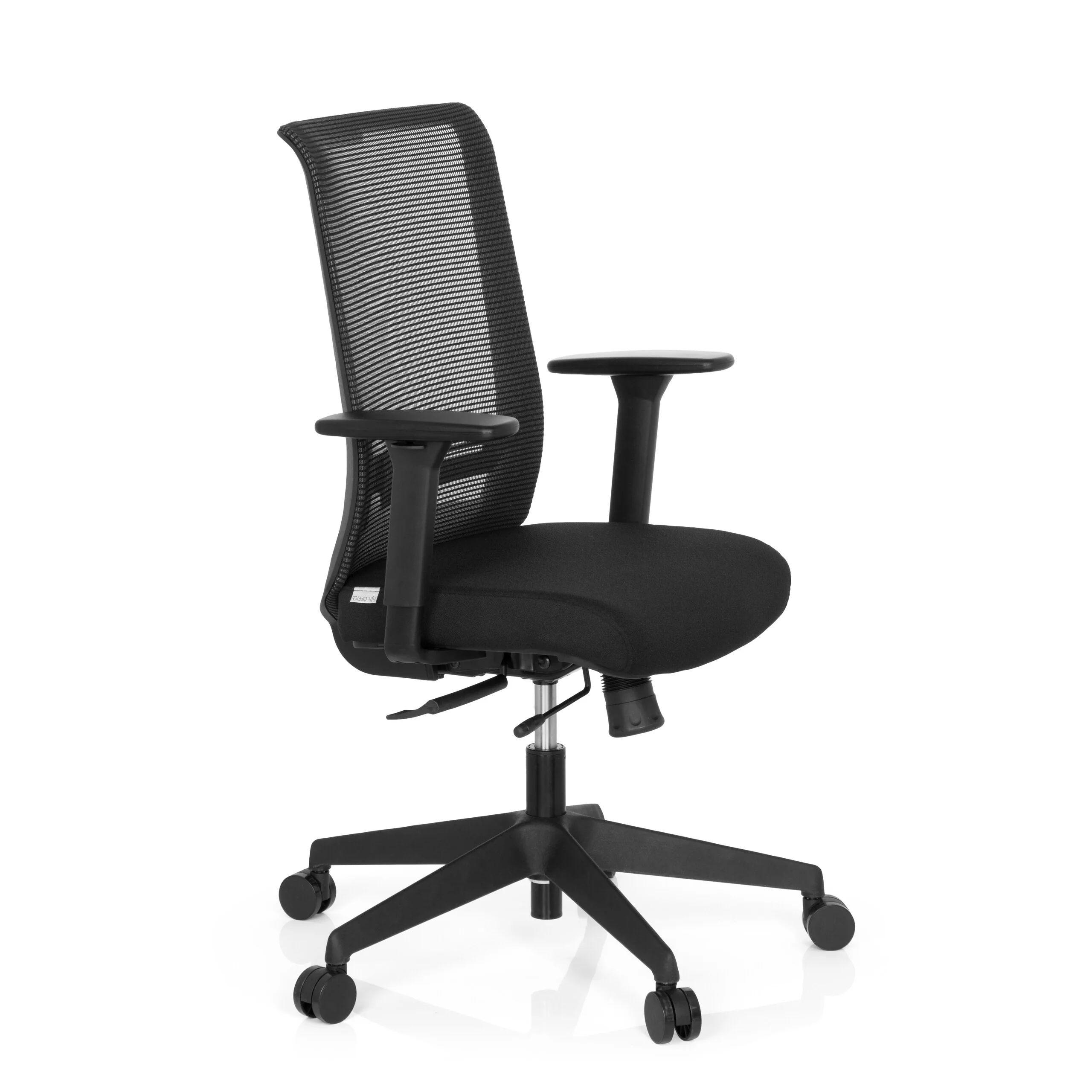 Bürostuhl / Drehstuhl CONISTON Netz / Stoff schwarz hjh OFFICE - Image 2