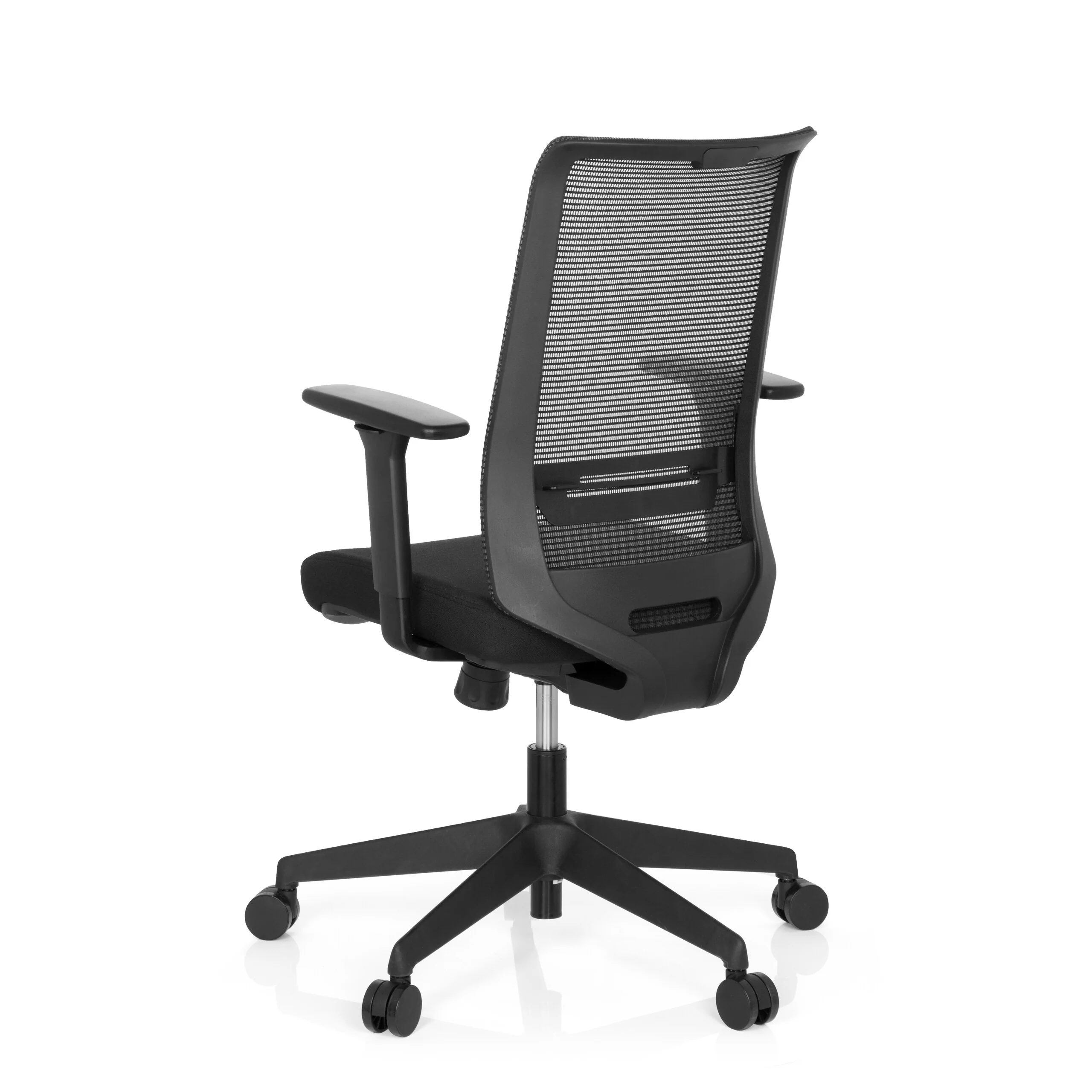Bürostuhl / Drehstuhl CONISTON Netz / Stoff schwarz hjh OFFICE - Image 7