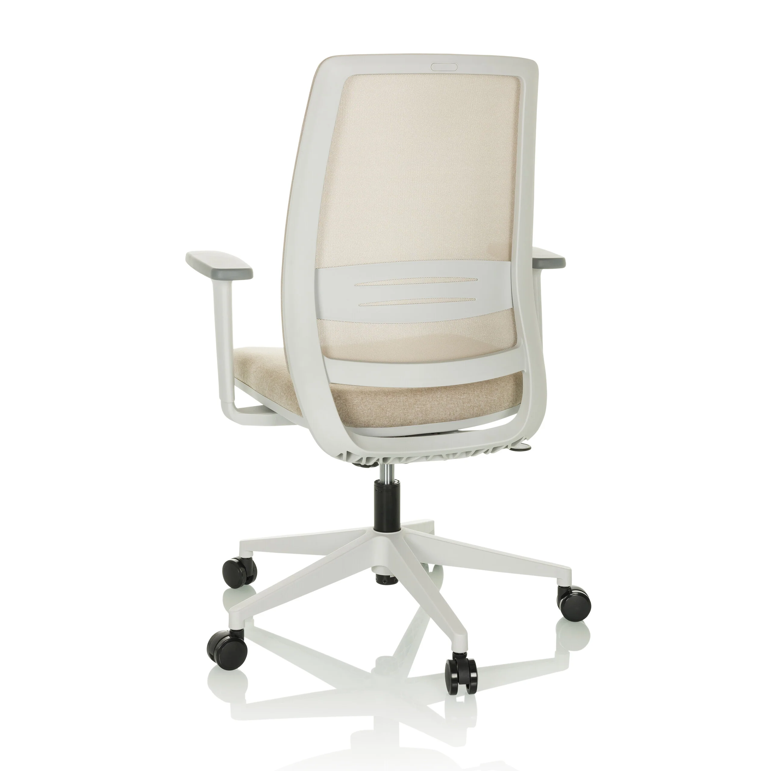 Bürostuhl / Drehstuhl PROFONDO ECO W Netzstoff / Stoff beige hjh OFFICE - Image 13